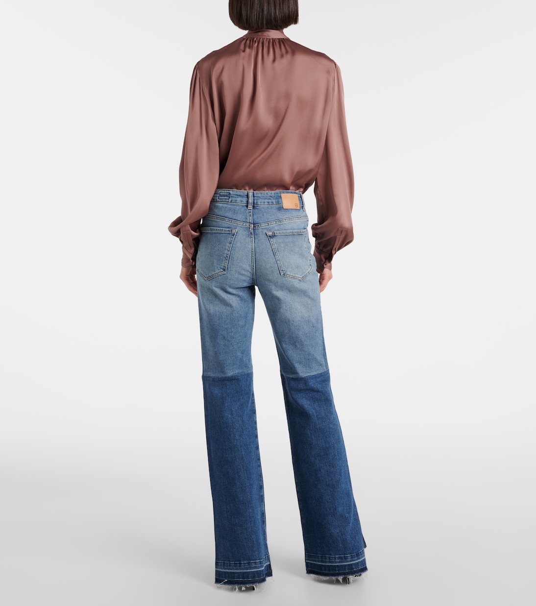 Jeans flared La Croisette a vita alta | AG Jeans