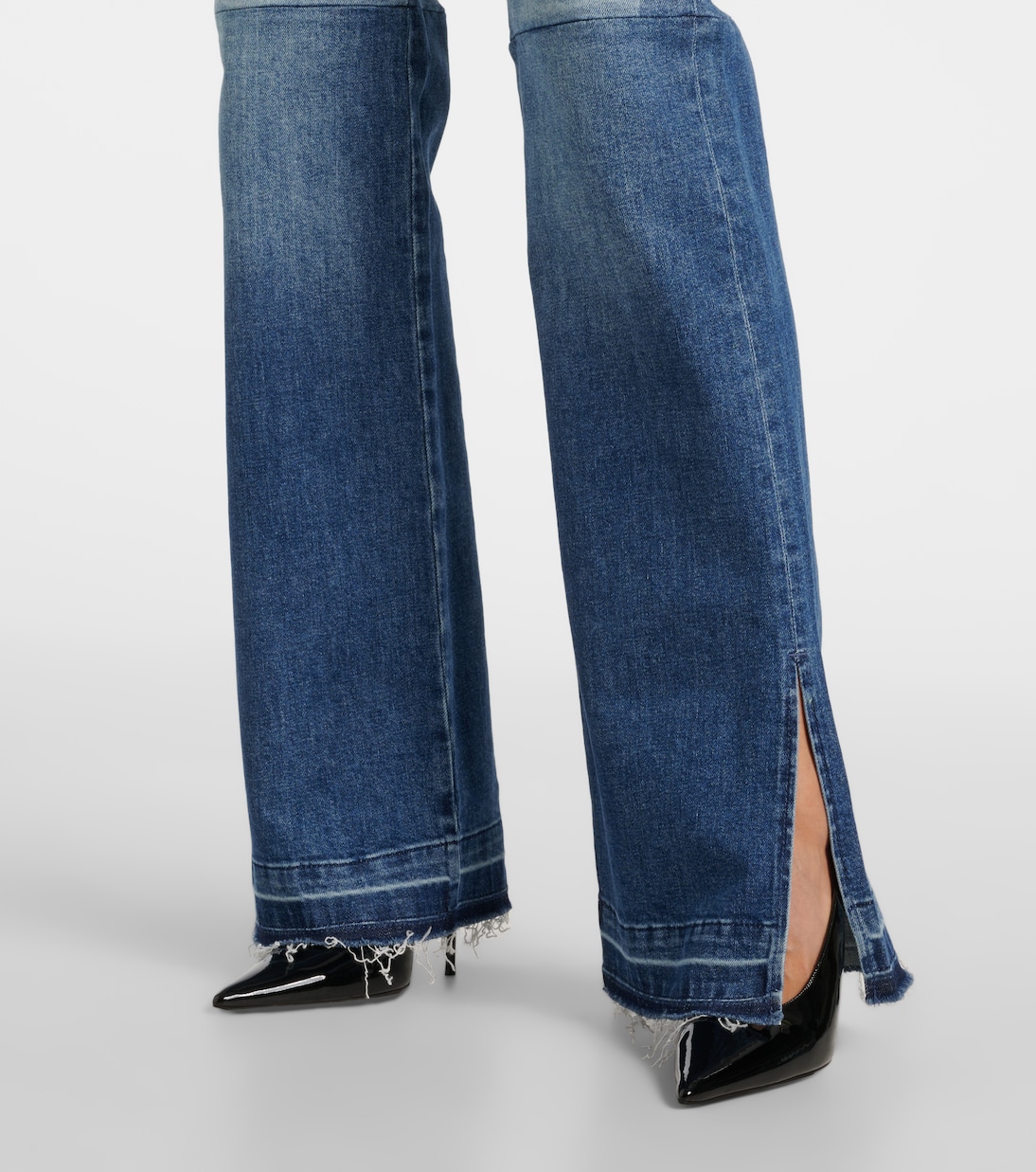 Jeans flared La Croisette a vita alta | AG Jeans