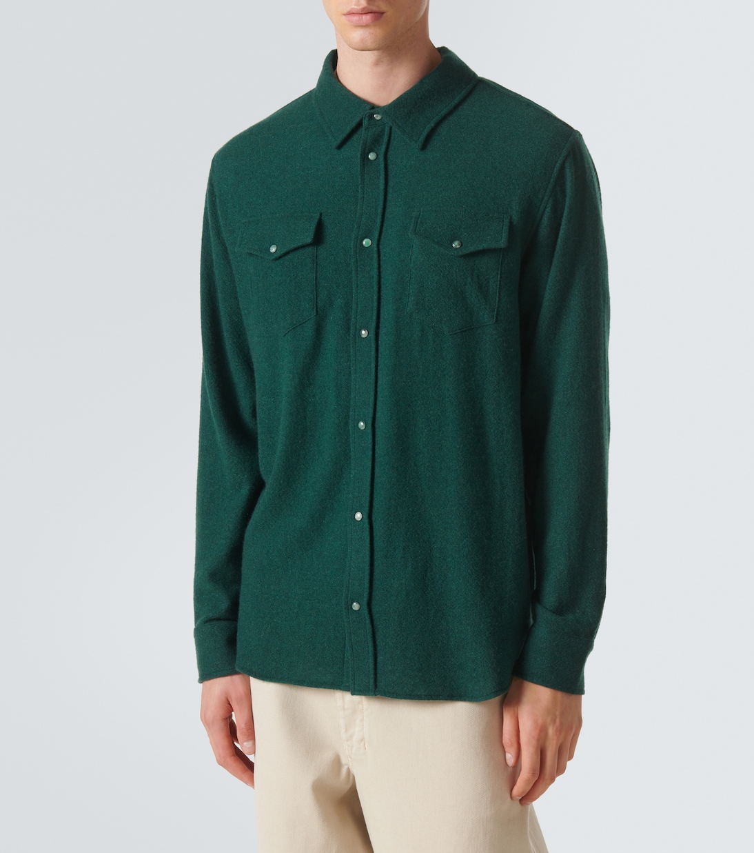 Camicia in cashmere | God's True Cashmere