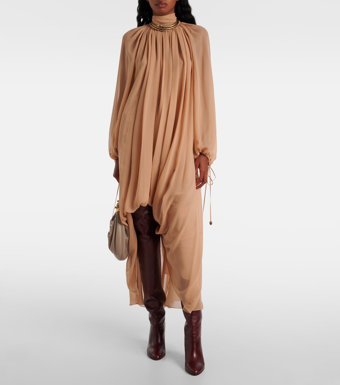 Robe longue en soie | Chloé