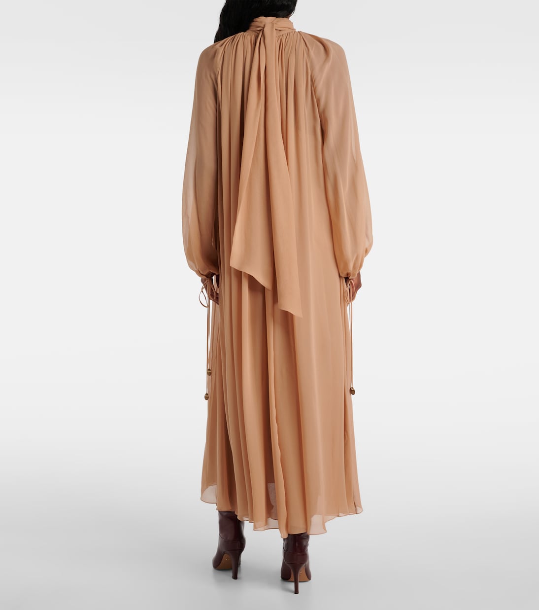 Robe longue en soie | Chloé