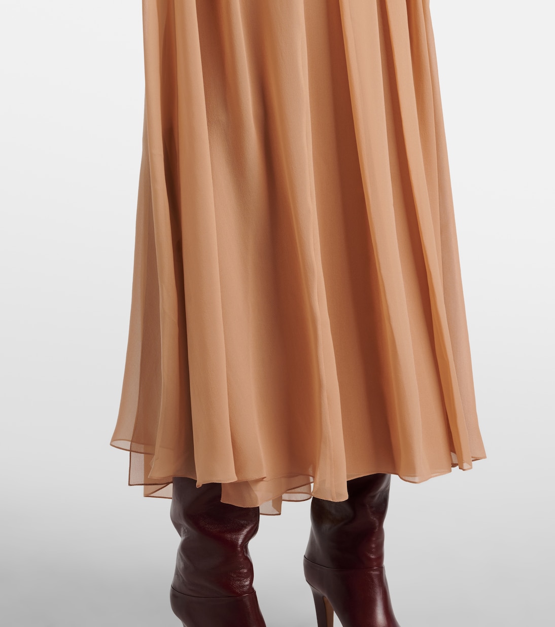 Robe longue en soie | Chloé