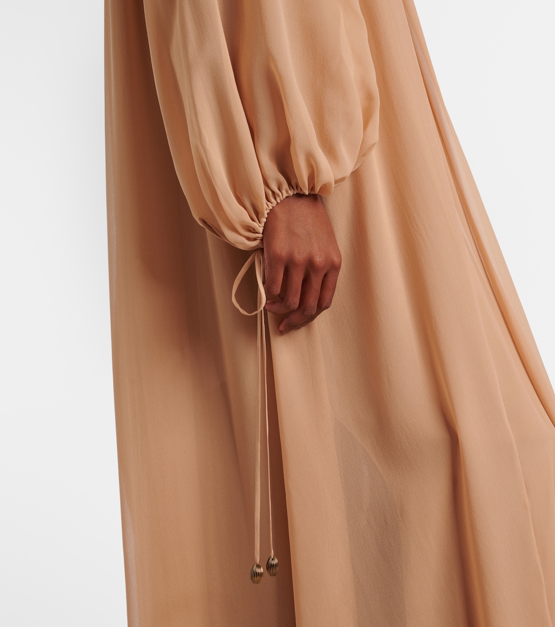 Robe longue en soie | Chloé