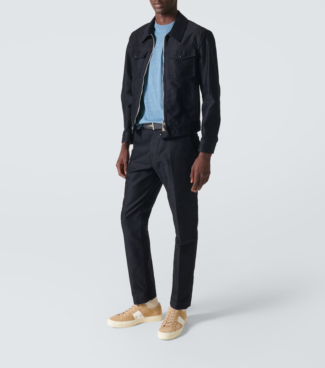 T-shirt en coton mélangé | Tom Ford
