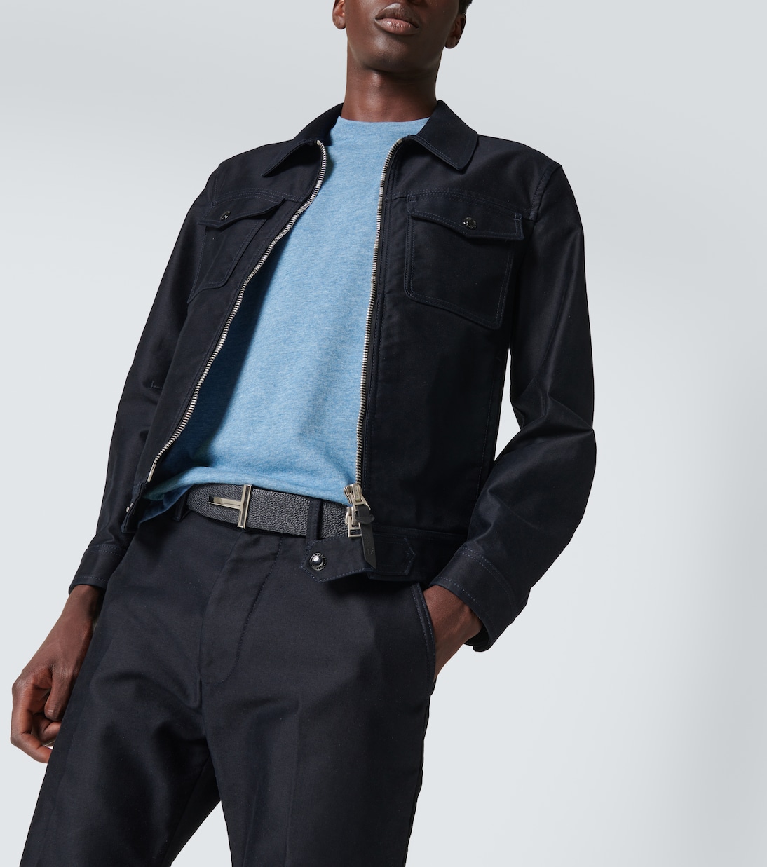 T-shirt en coton mélangé | Tom Ford