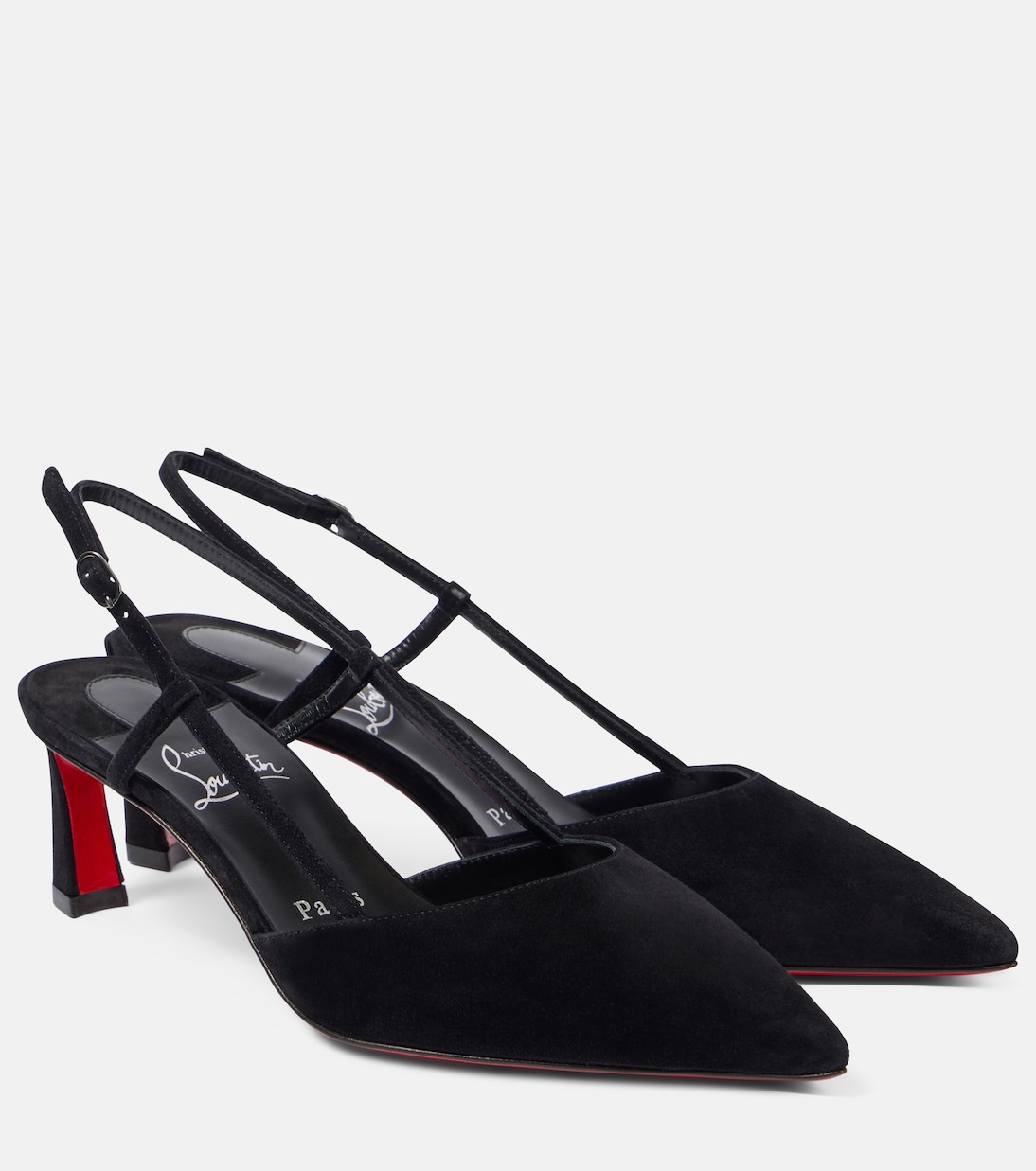 Pumps slingback Condoroline 55 in suede | Christian Louboutin