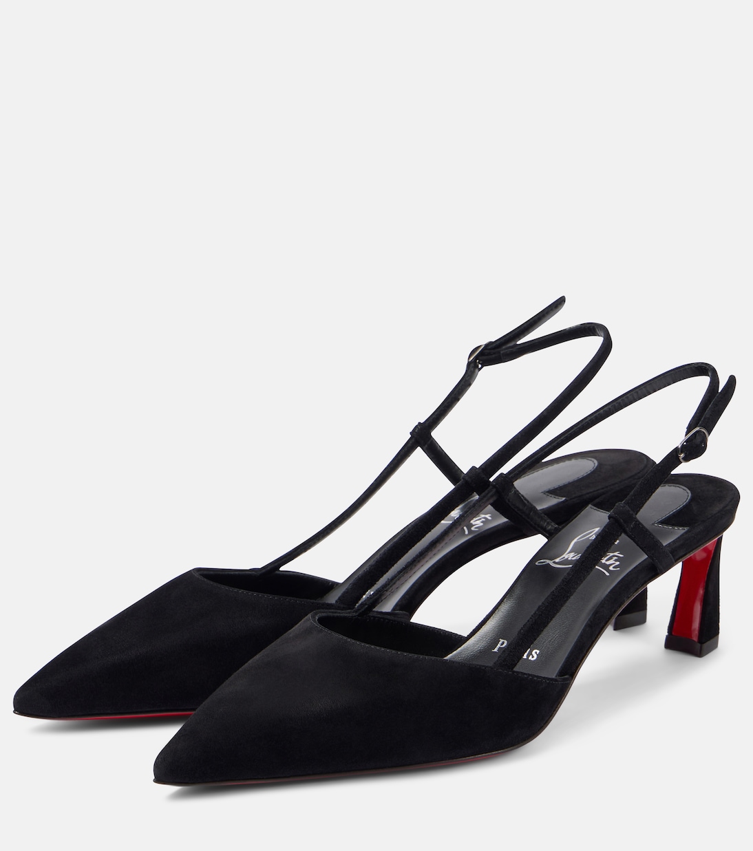 Pumps slingback Condoroline 55 in suede | Christian Louboutin