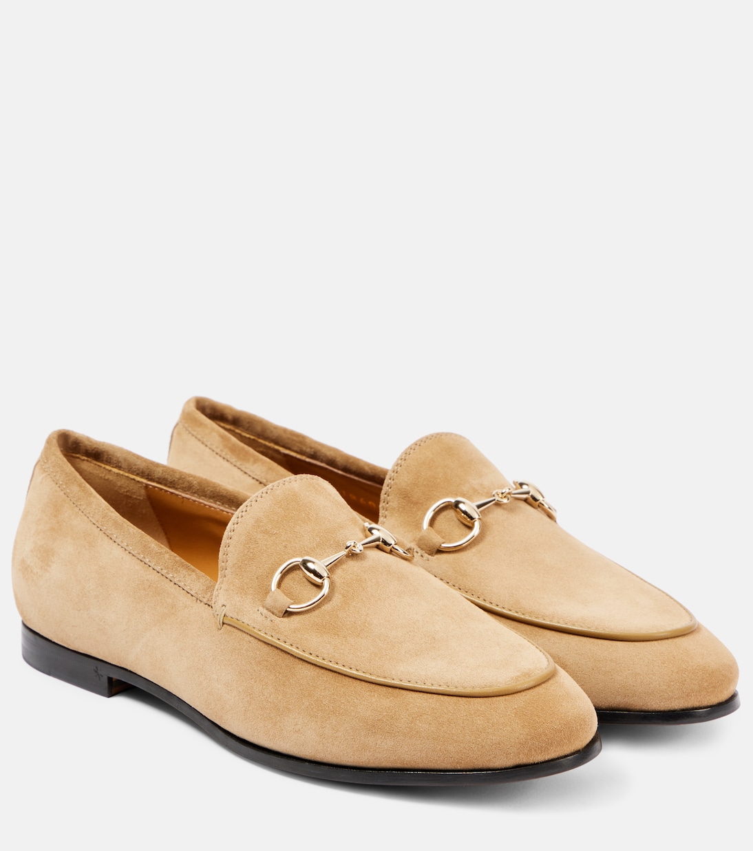 Mocassins Gucci Jordaan en daim | Gucci