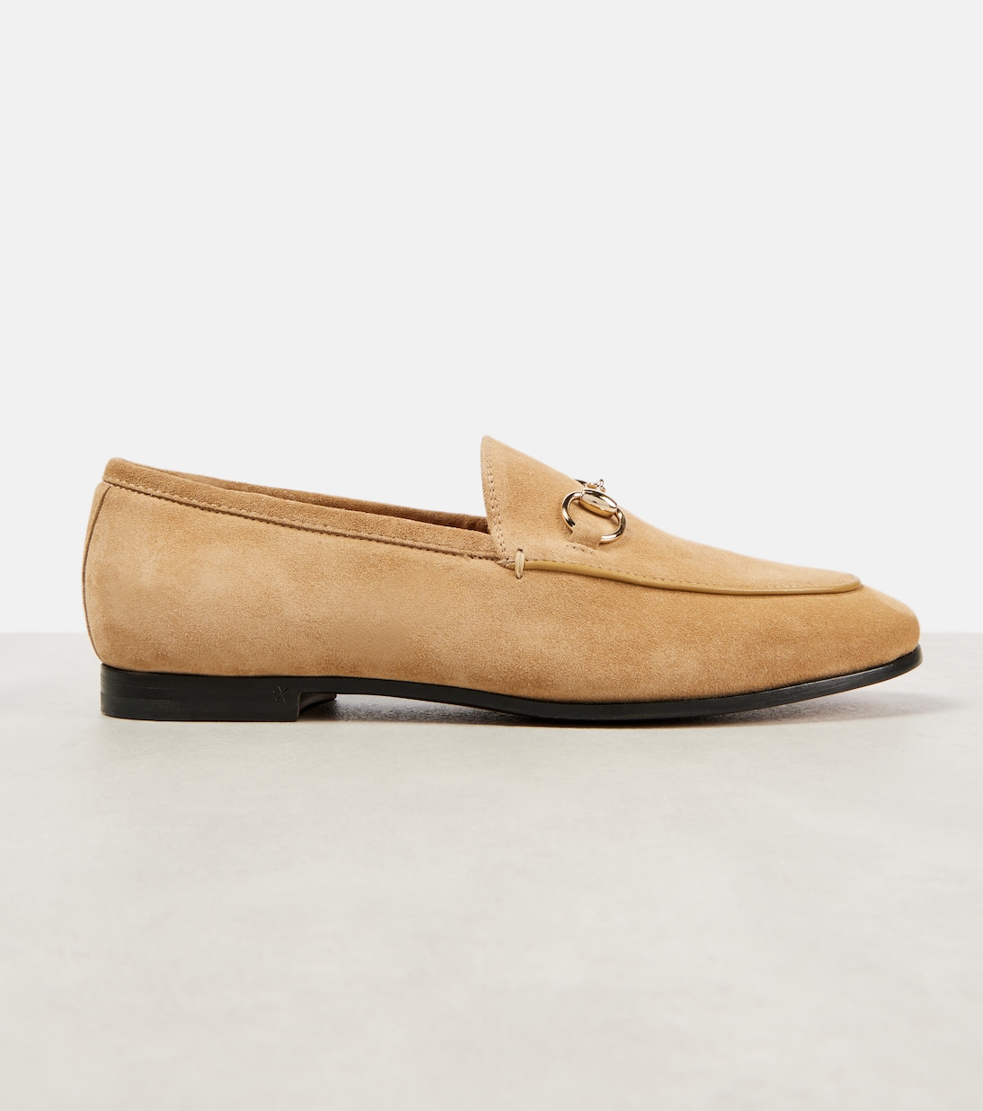 Mocassins Gucci Jordaan en daim | Gucci