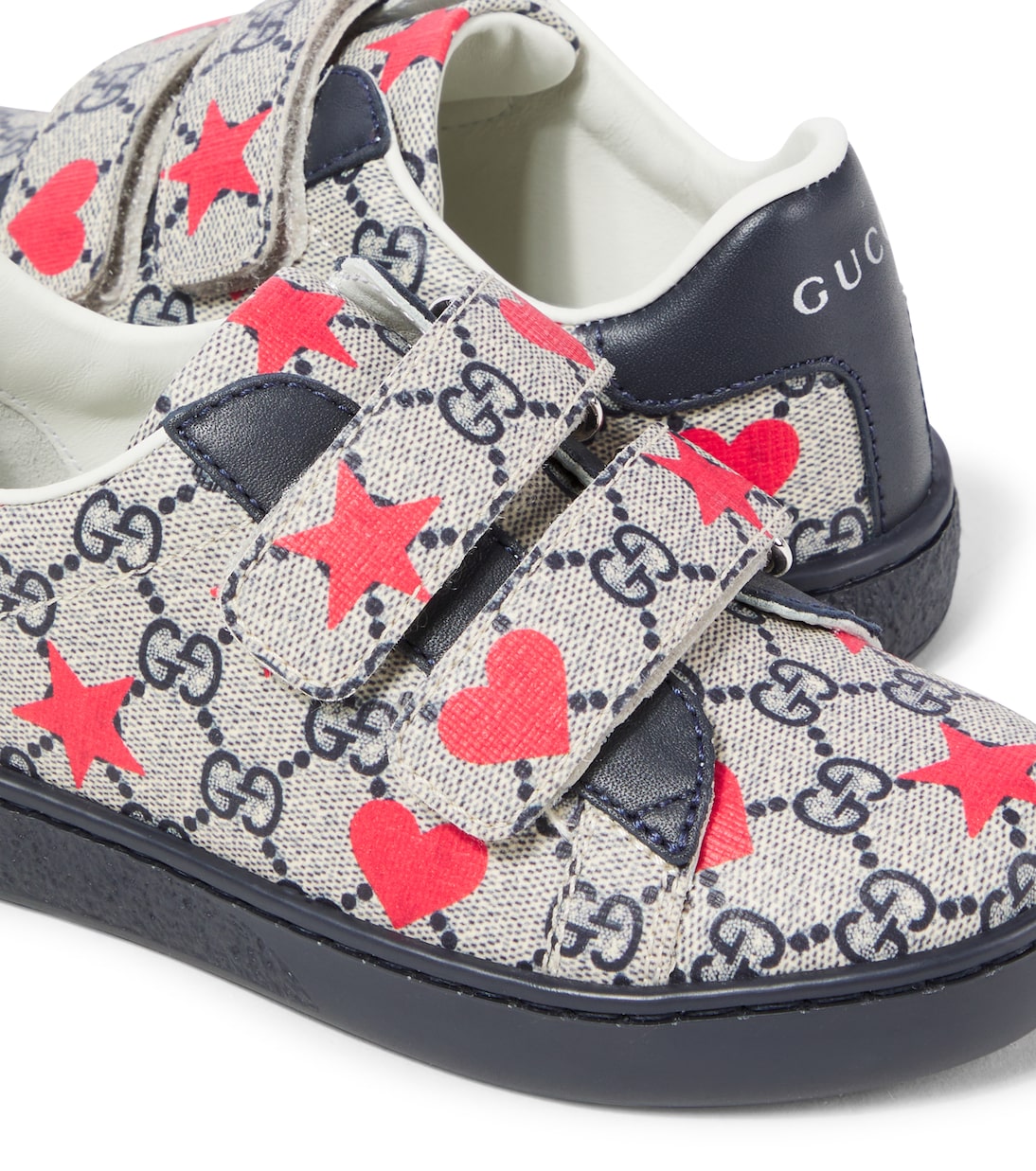 GG printed sneakers in beige - Gucci Kids | Mytheresa