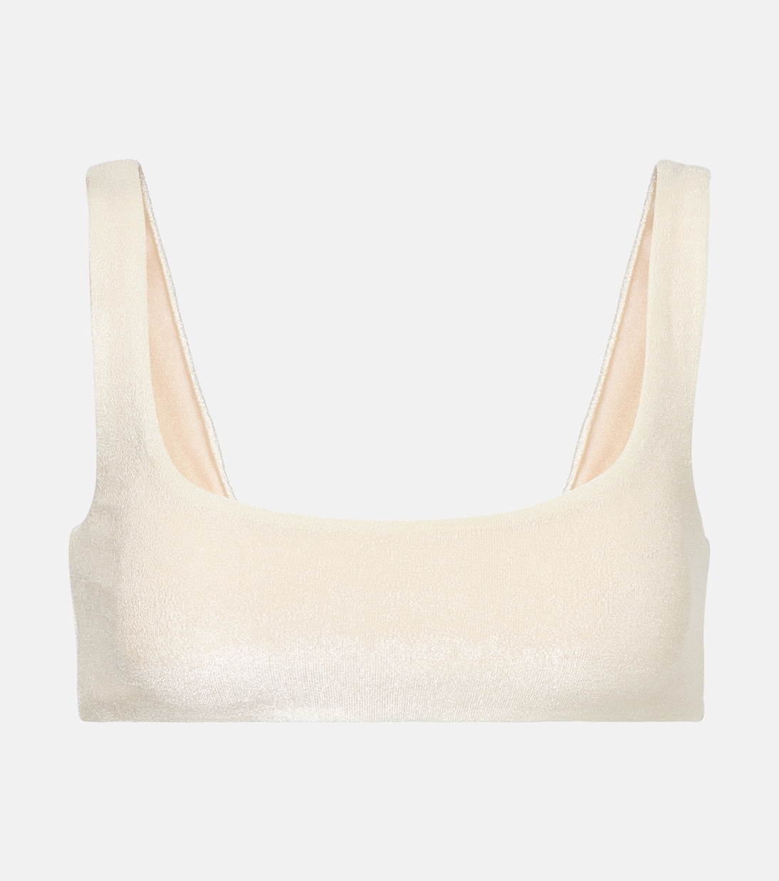 Top bikini Rounded Edges in spugna | Jade Swim