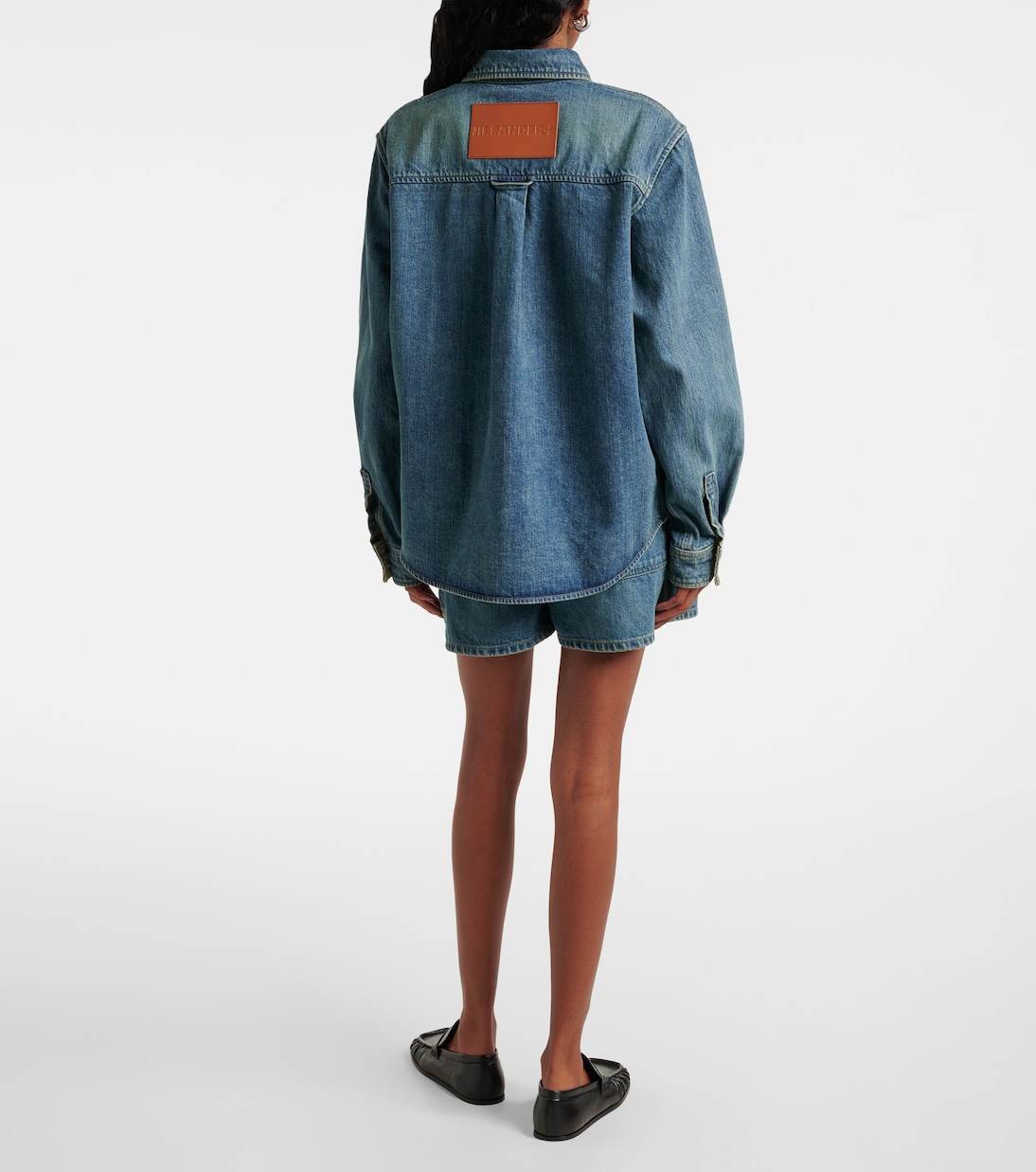 Hemdjacke aus Denim | Jil Sander