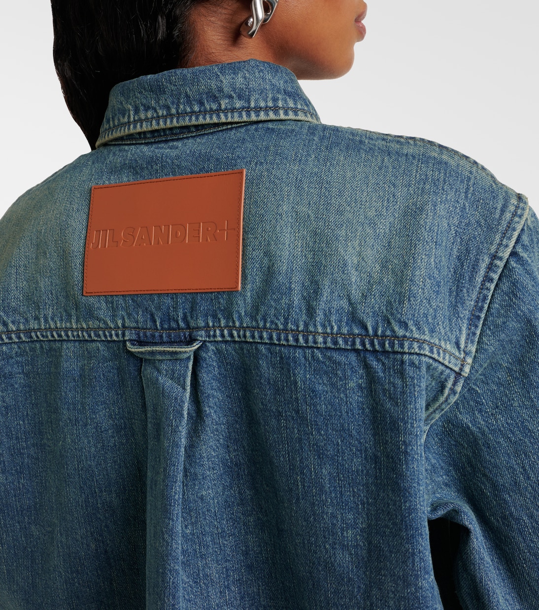Hemdjacke aus Denim | Jil Sander