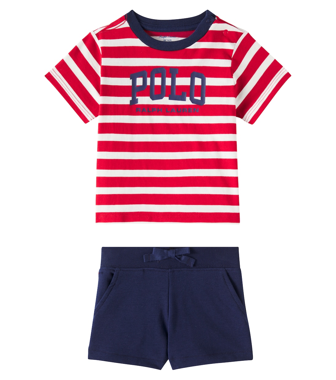 Bebé - set de camiseta y shorts de algodón | Polo Ralph Lauren Kids