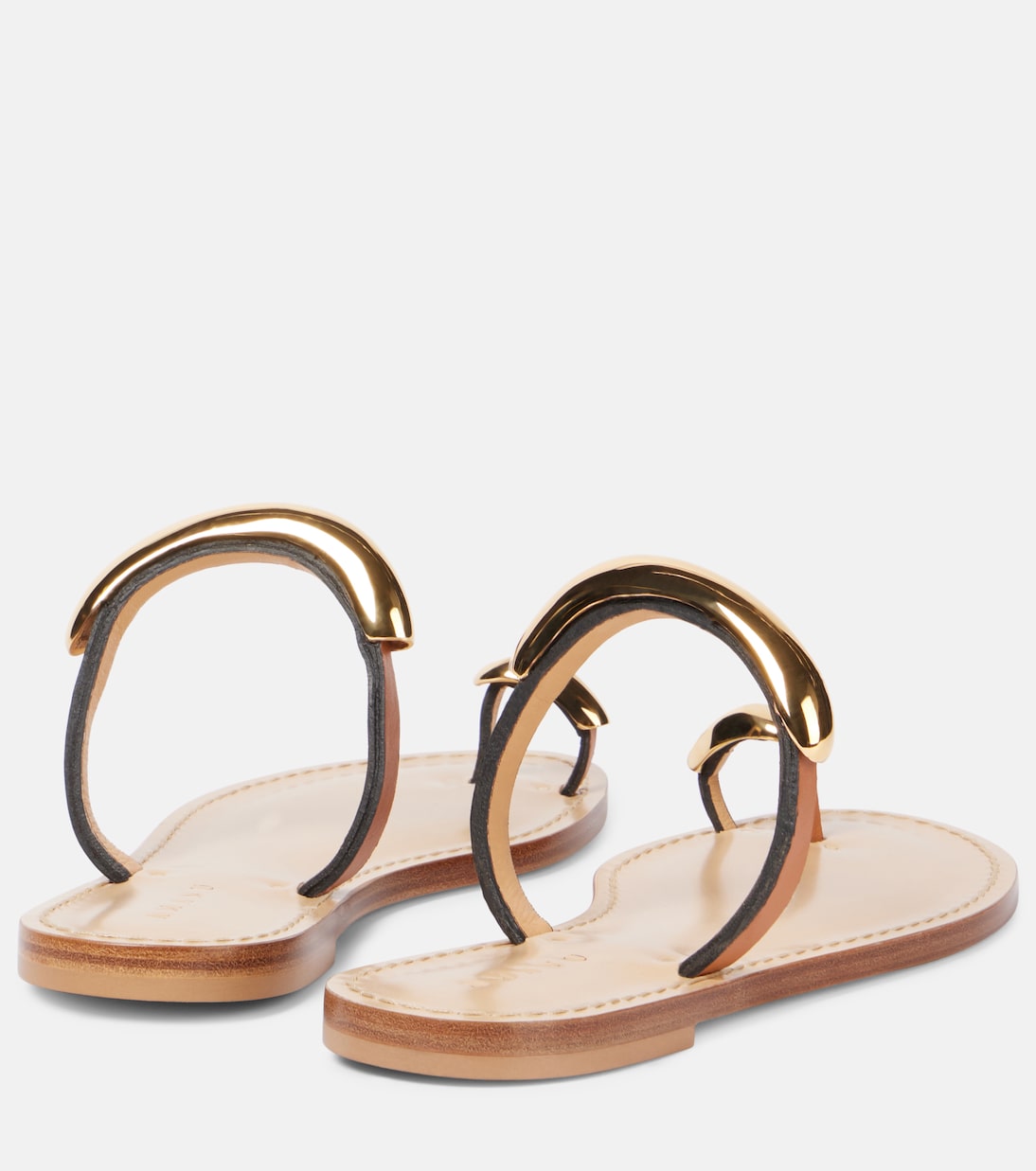 Verzierte Sandalen Samburu aus Leder | Amanu