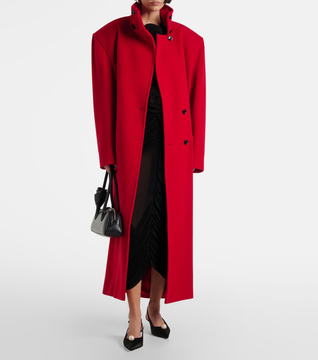 Oversize-Mantel aus Wolle | Magda Butrym
