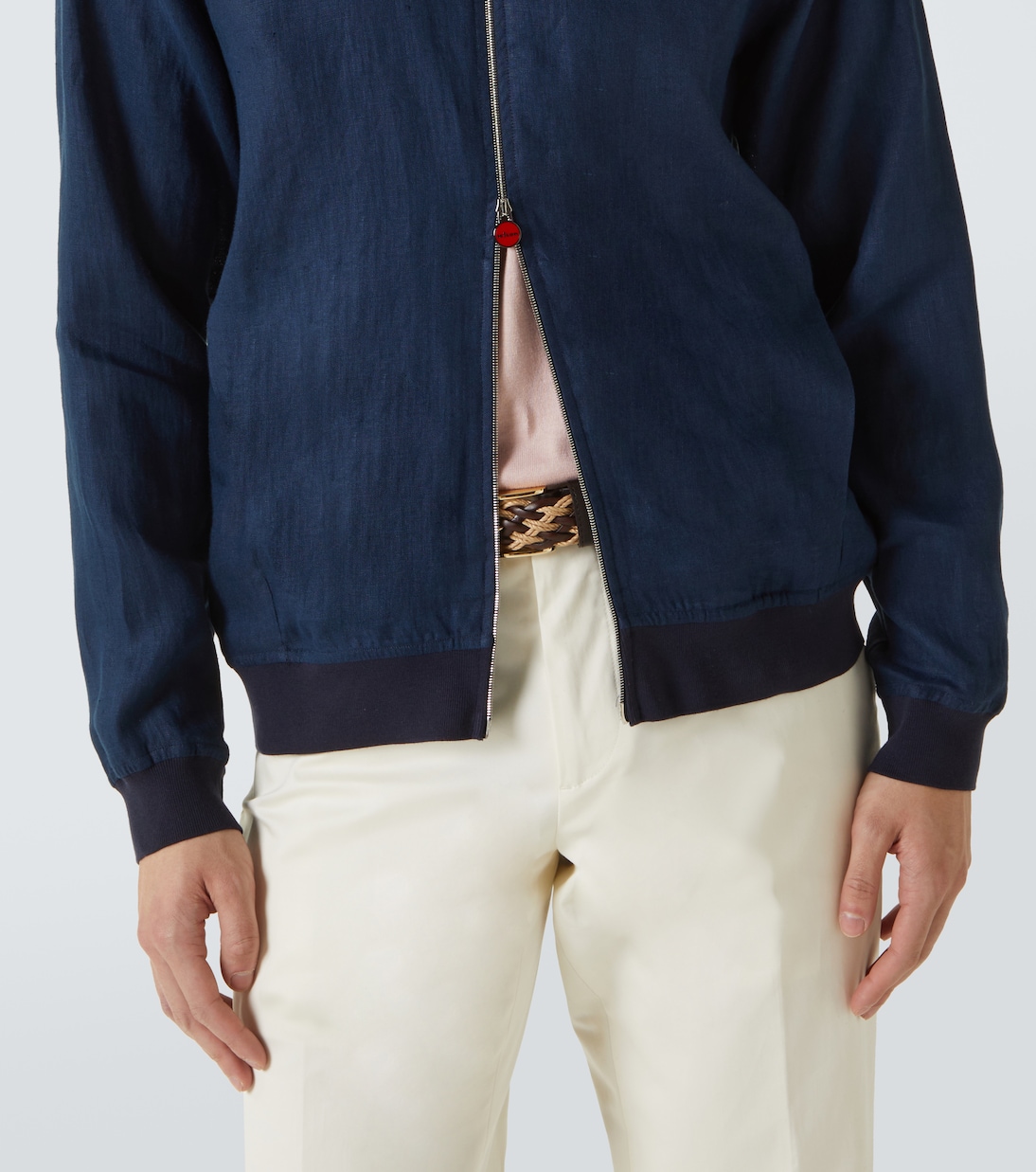 Bomber in lino | Kiton