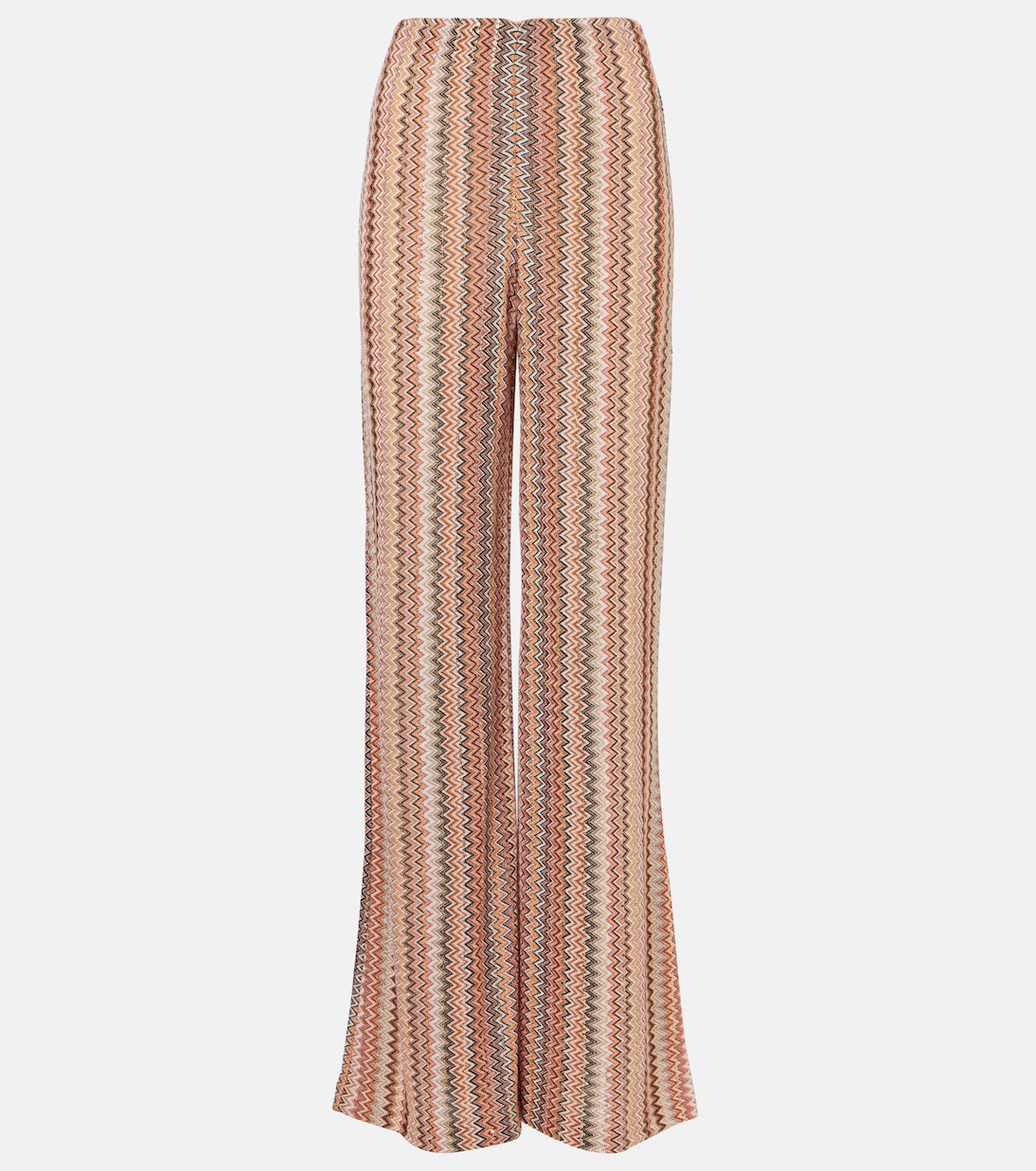 Weite Hose aus Strick mit Pailletten | Missoni