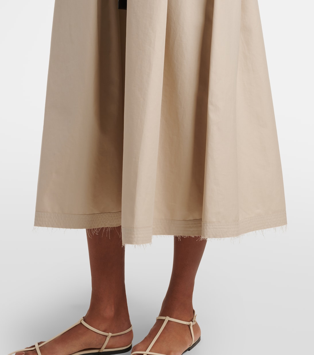 Abito midi Amina in cotone a pieghe | 'S Max Mara