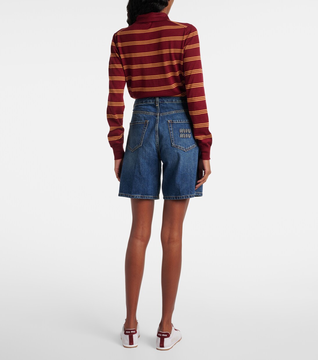 Jeansshorts | Miu Miu