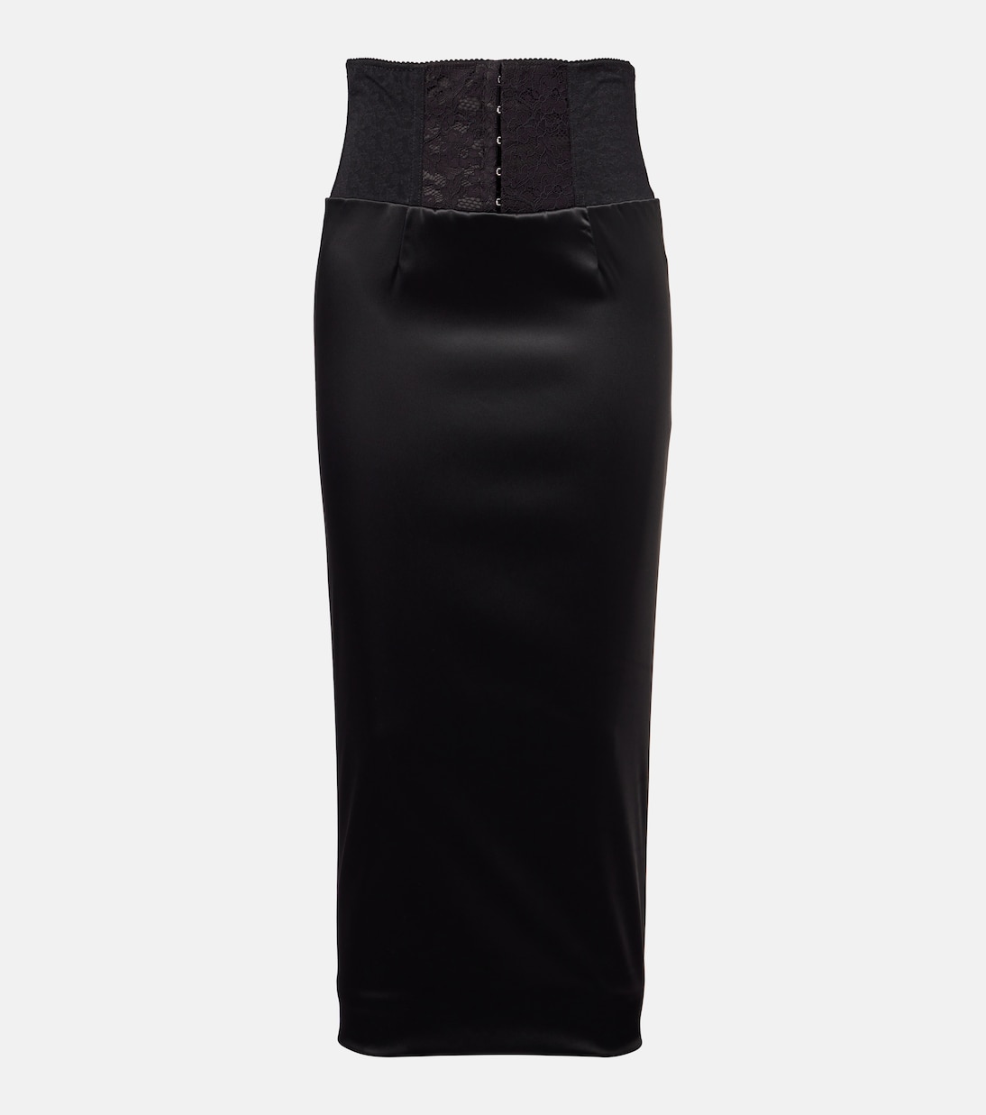 Midirock aus Satin | Dolce&Gabbana