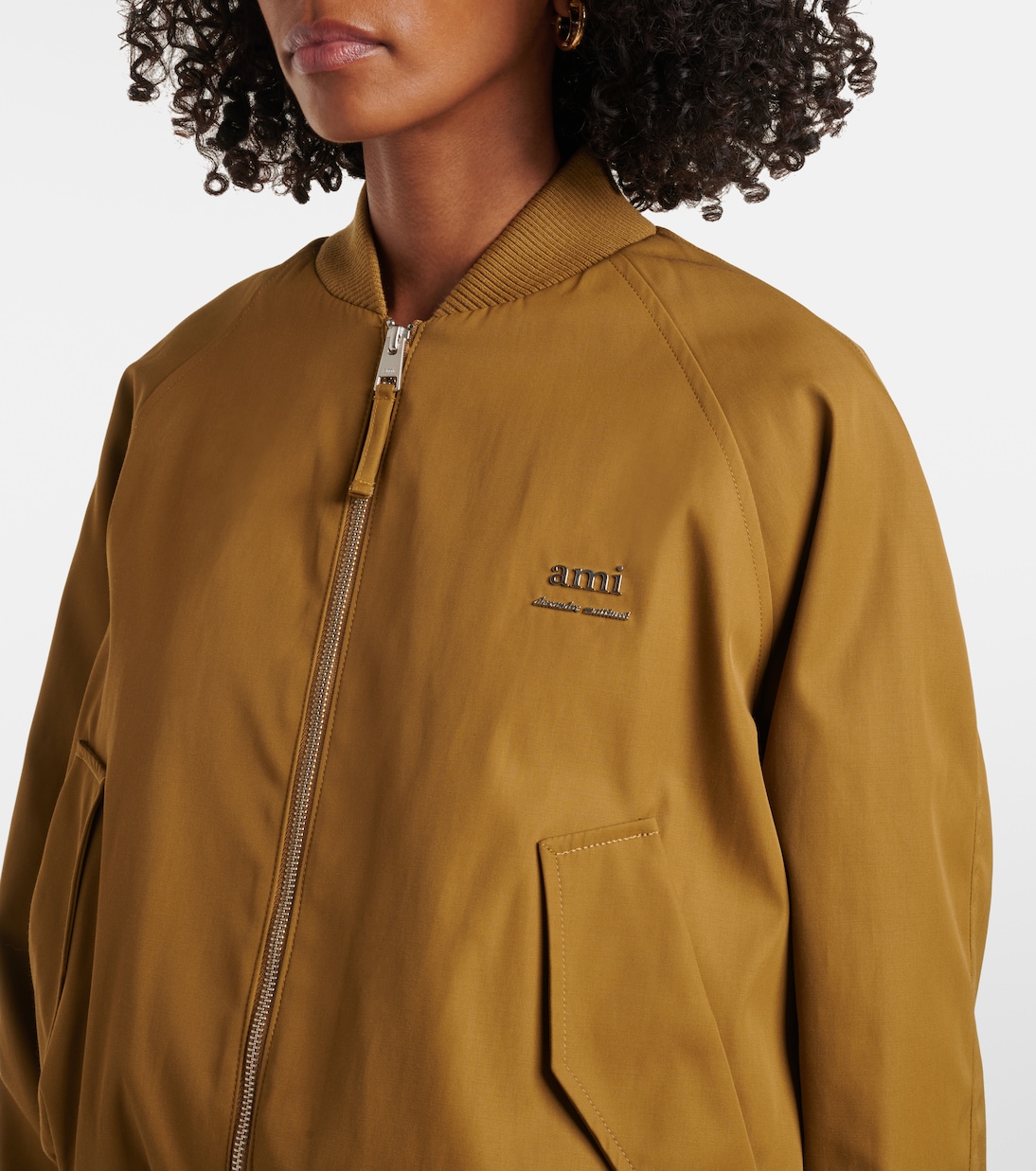 Bomber in twill tecnico | Ami Paris