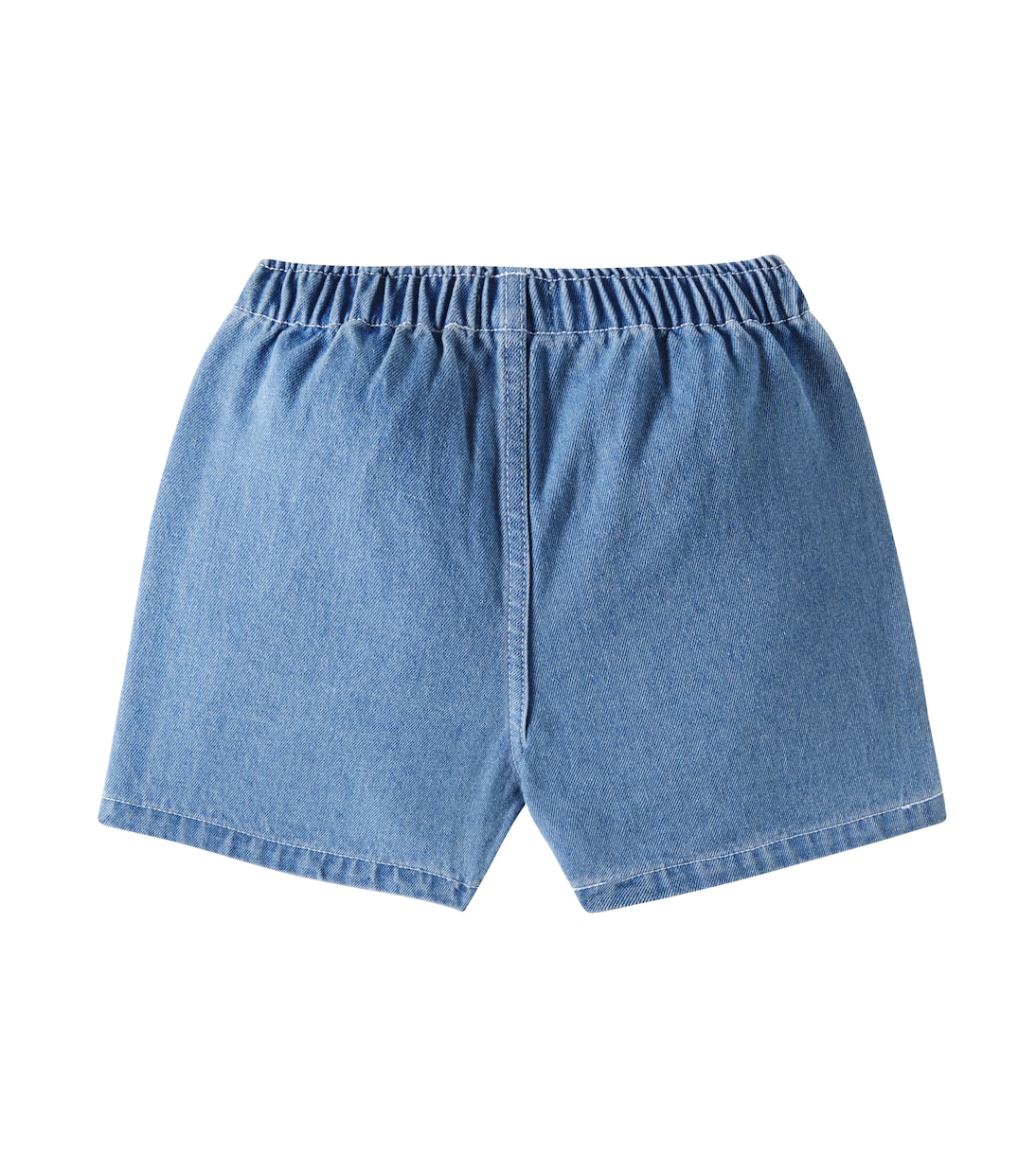 Short en jean à logo | Tinycottons