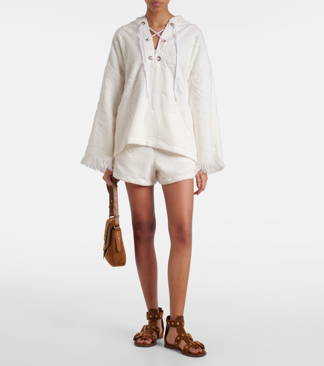 Sudadera Cosy Toweling en jacquard de algodón | Dorothee Schumacher