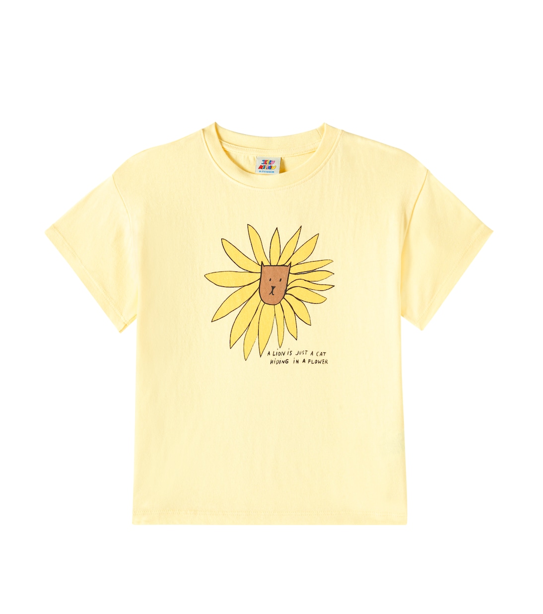 T-shirt in jersey di cotone con stampa | Jellymallow