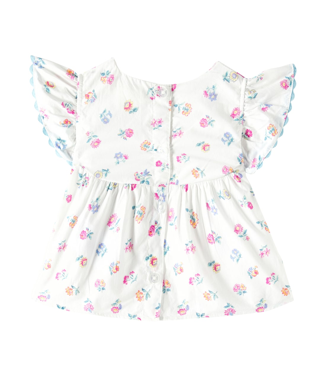 Baby - Top Armande in popeline di cotone | Louise Misha