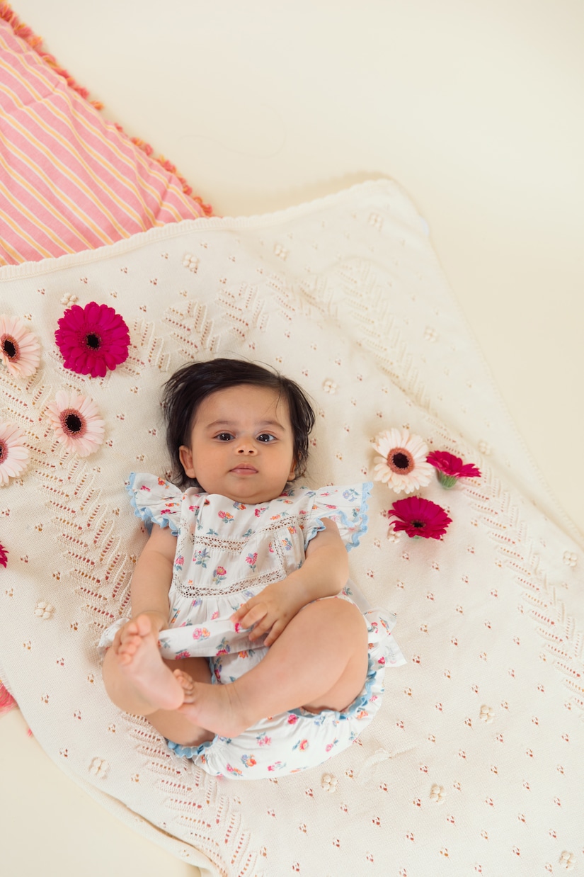Baby - Top Armande in popeline di cotone | Louise Misha