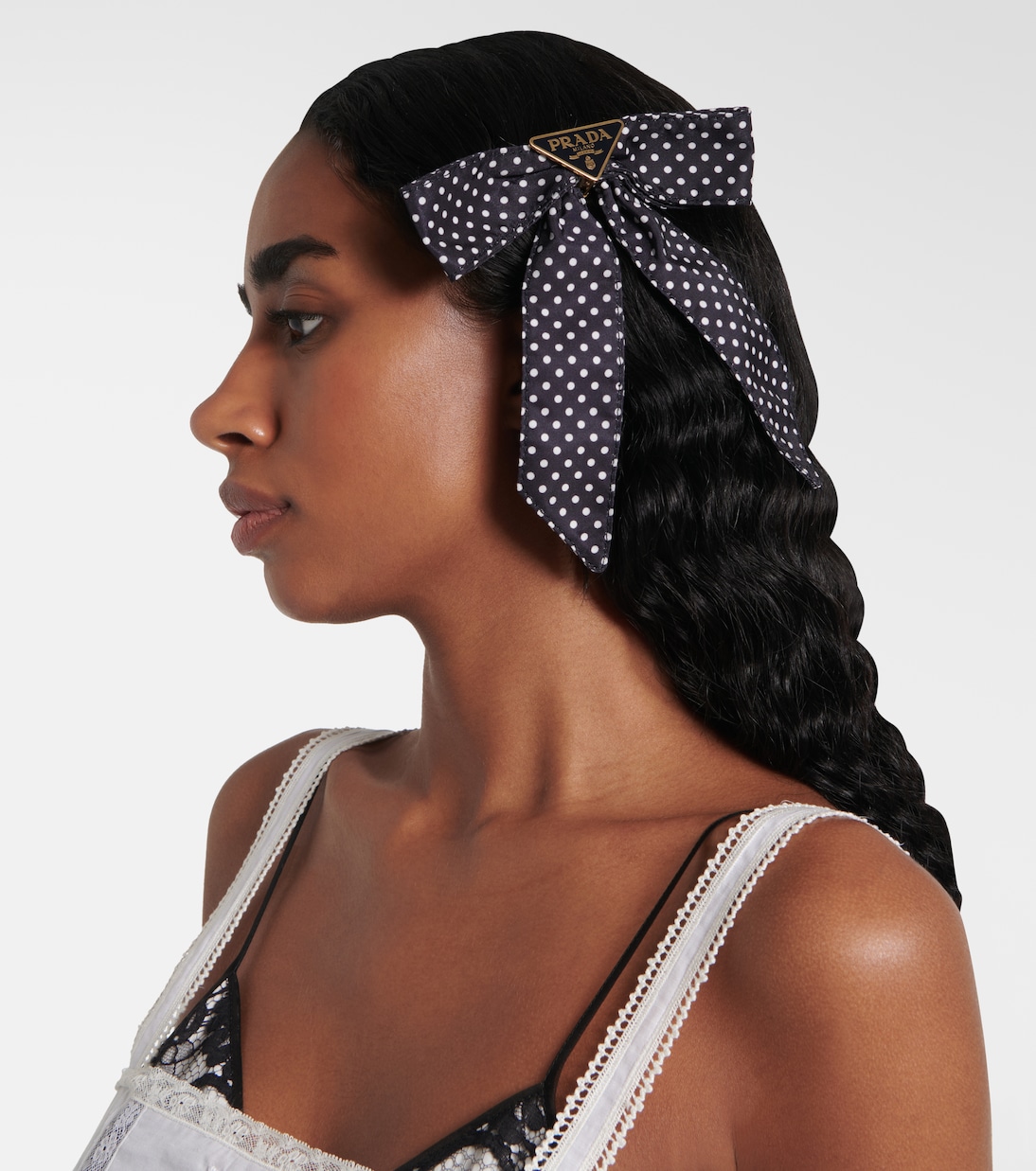 Haarspange mit Schleifendetail | Prada