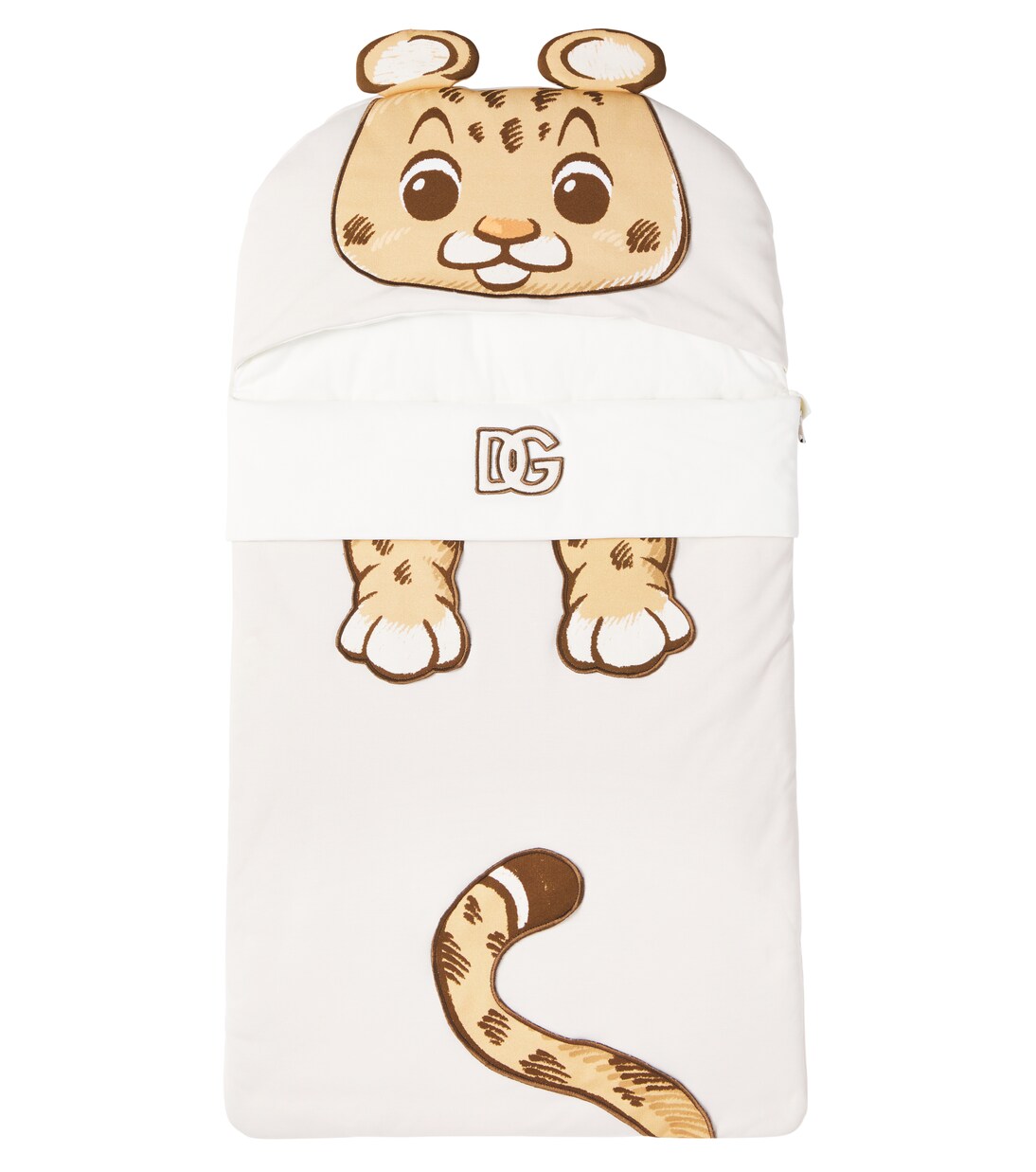 Baby DG printed cotton sleeping bag | Dolce&Gabbana Kids