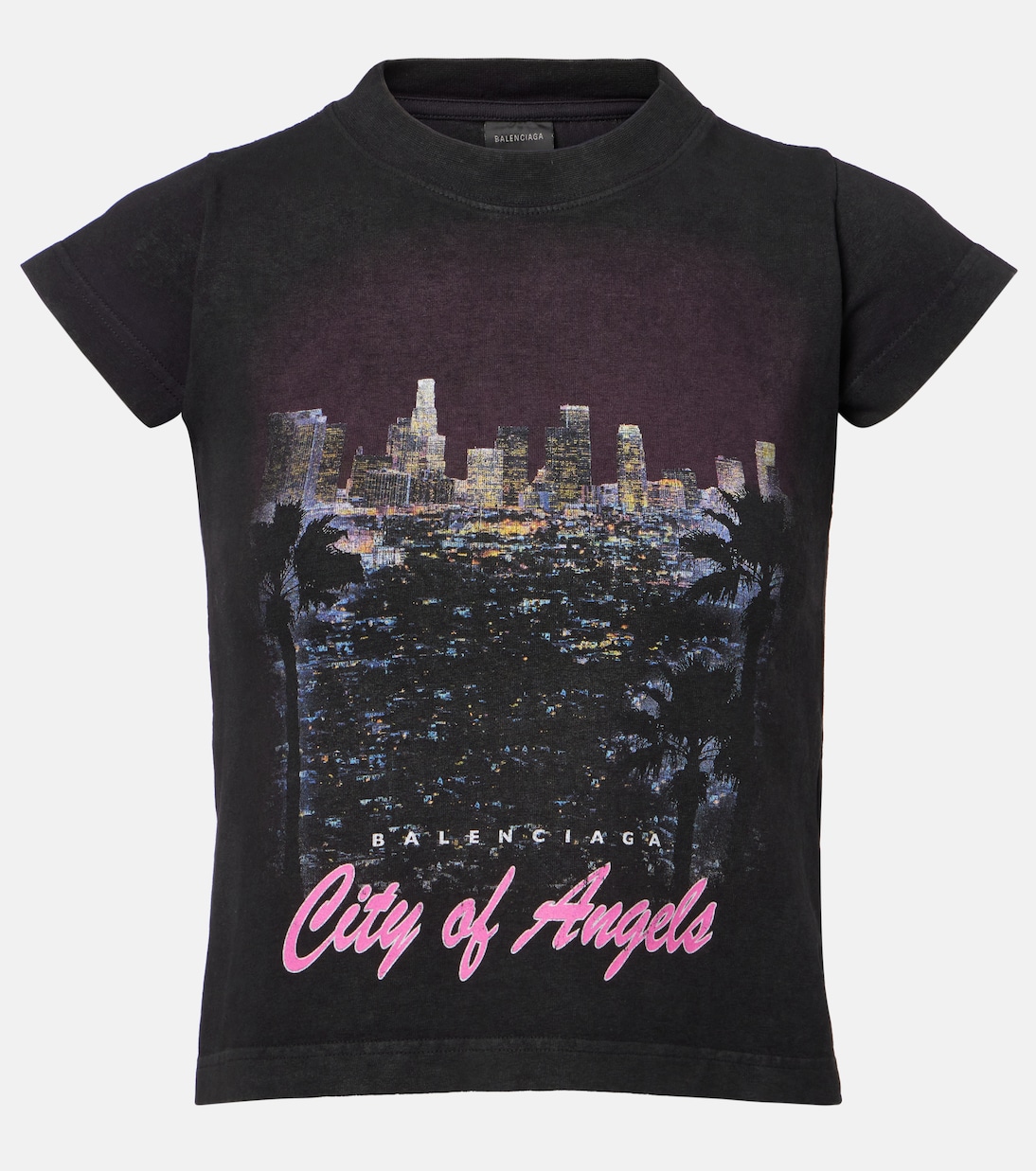 City Of Angels cotton-blend T-shirt | Balenciaga