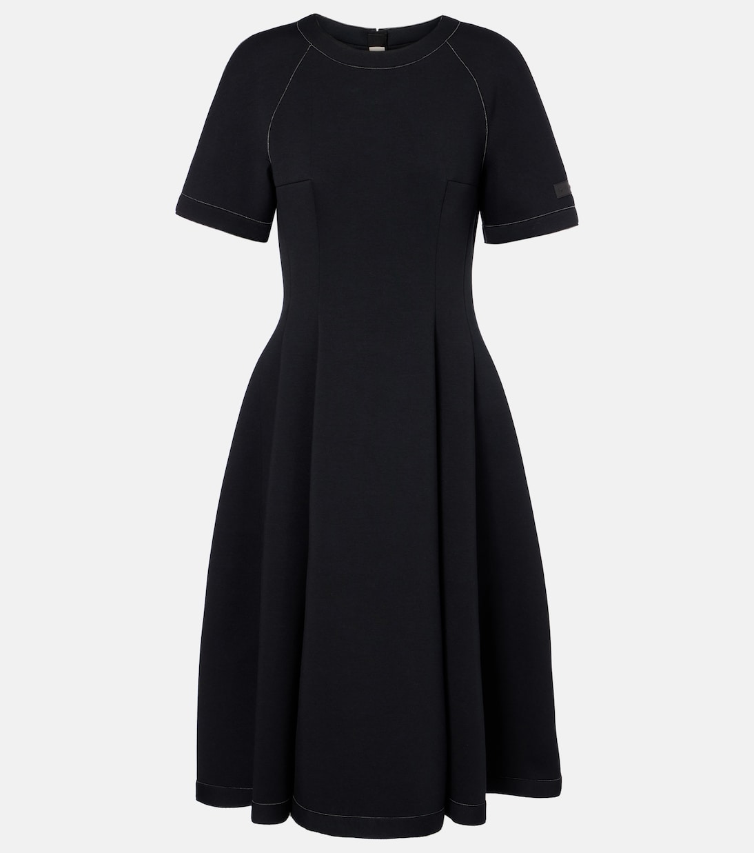 Cotton-blend jersey midi dress | Marni