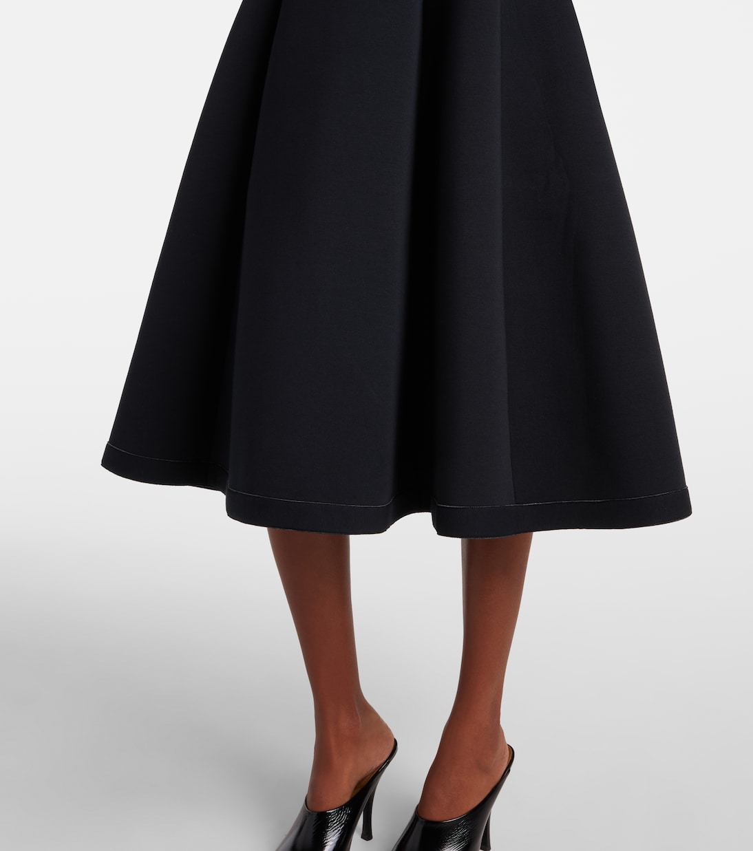Cotton-blend jersey midi dress | Marni