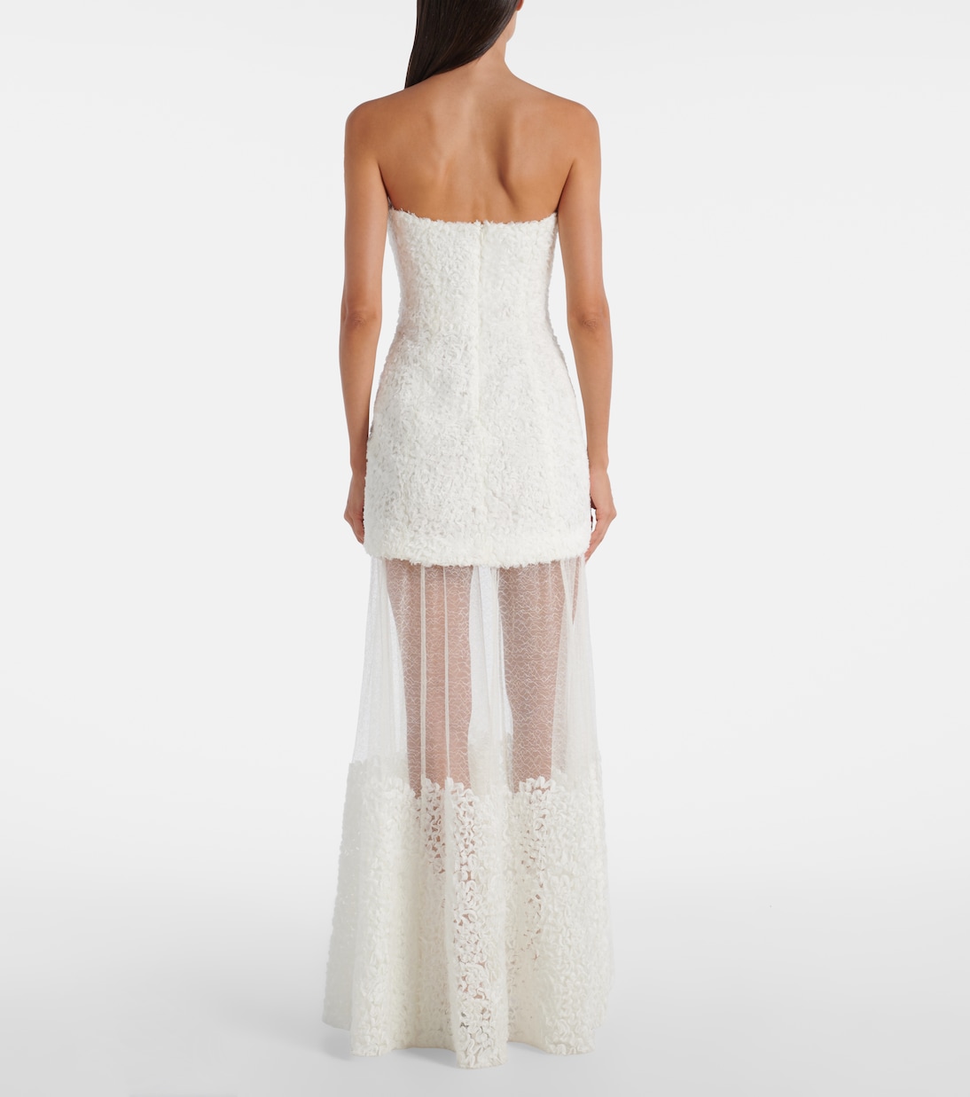 Marella chiffon bustier dress | Simkhai
