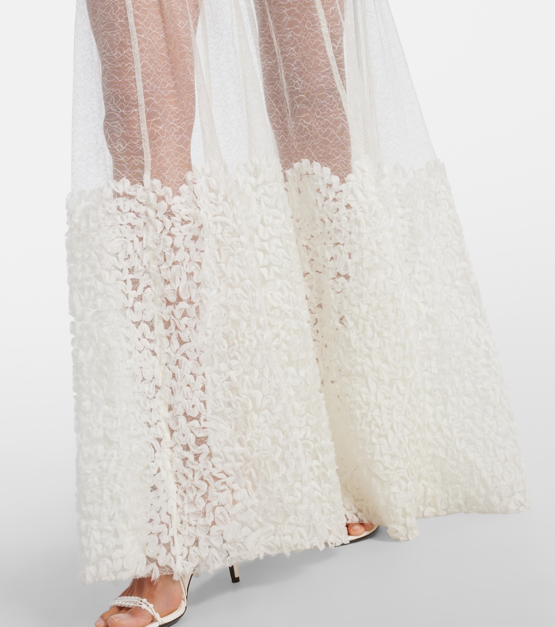 Marella chiffon bustier dress | Simkhai