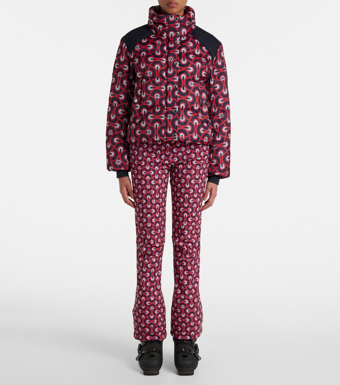 Tatum印花绗缝滑雪夹克 | Fusalp