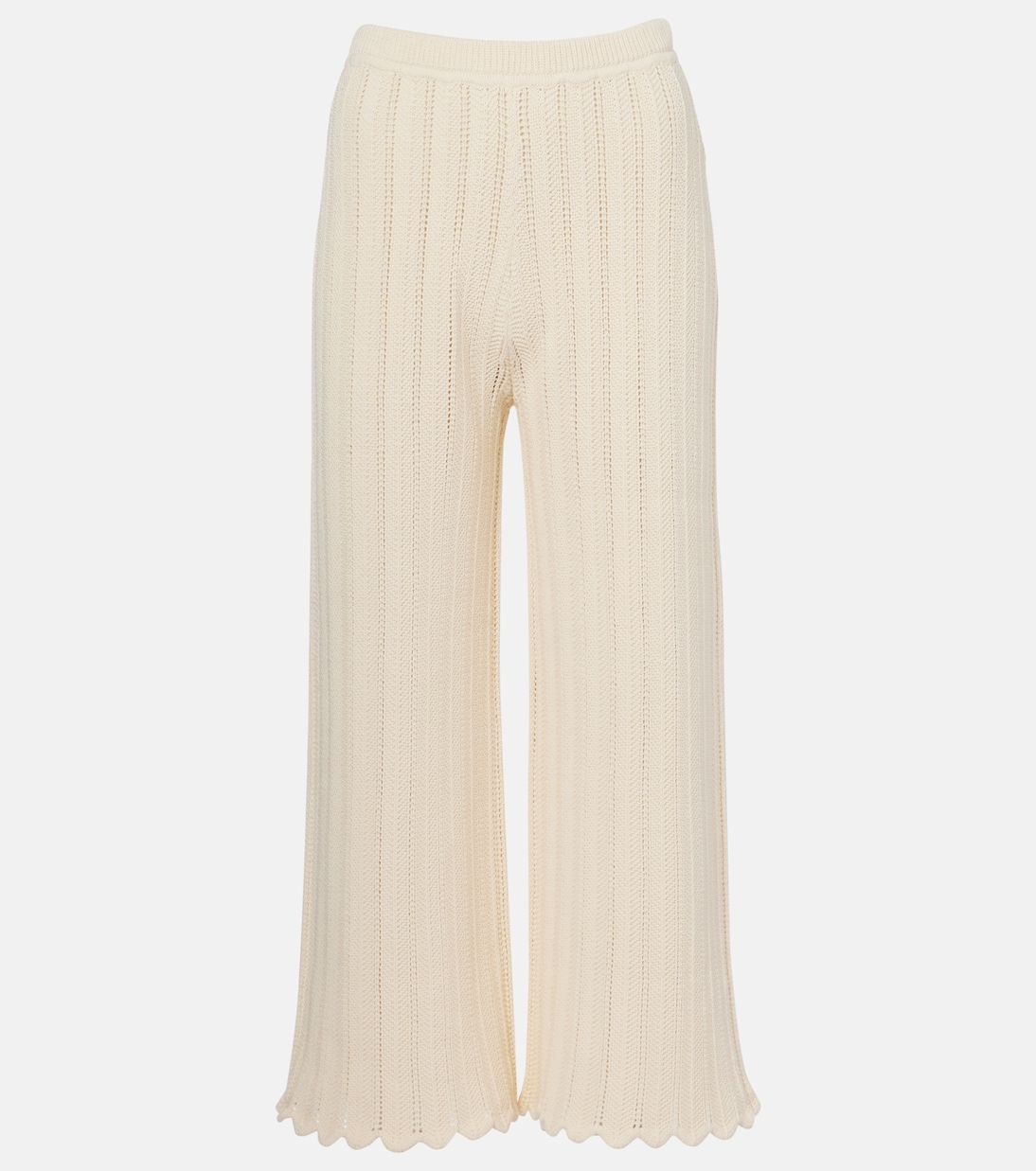 Pantalones flared Petey calados de algodón | Altuzarra