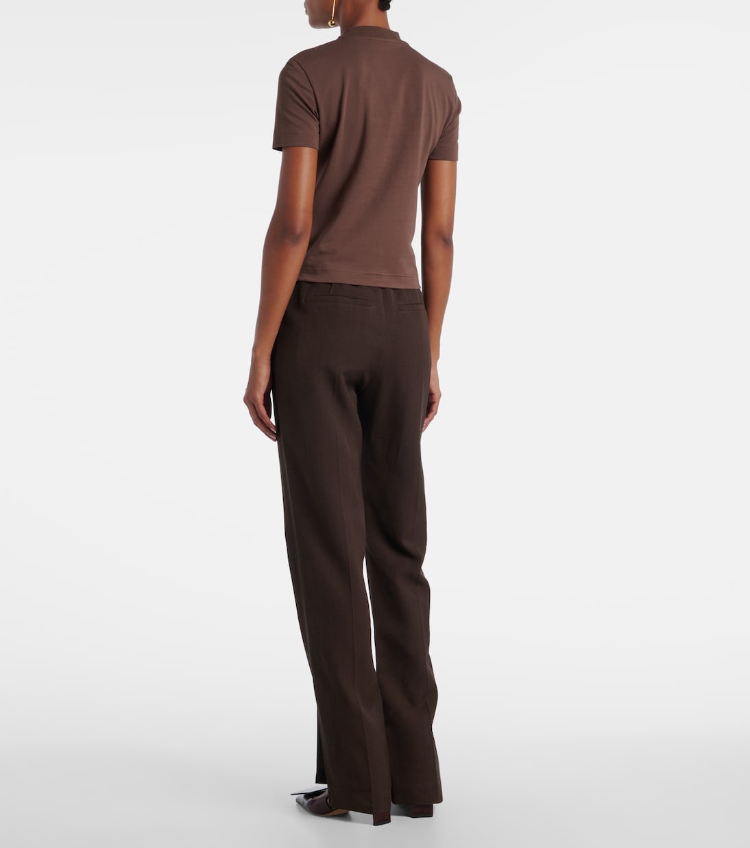 Logo cotton-blend jersey top | Jacquemus