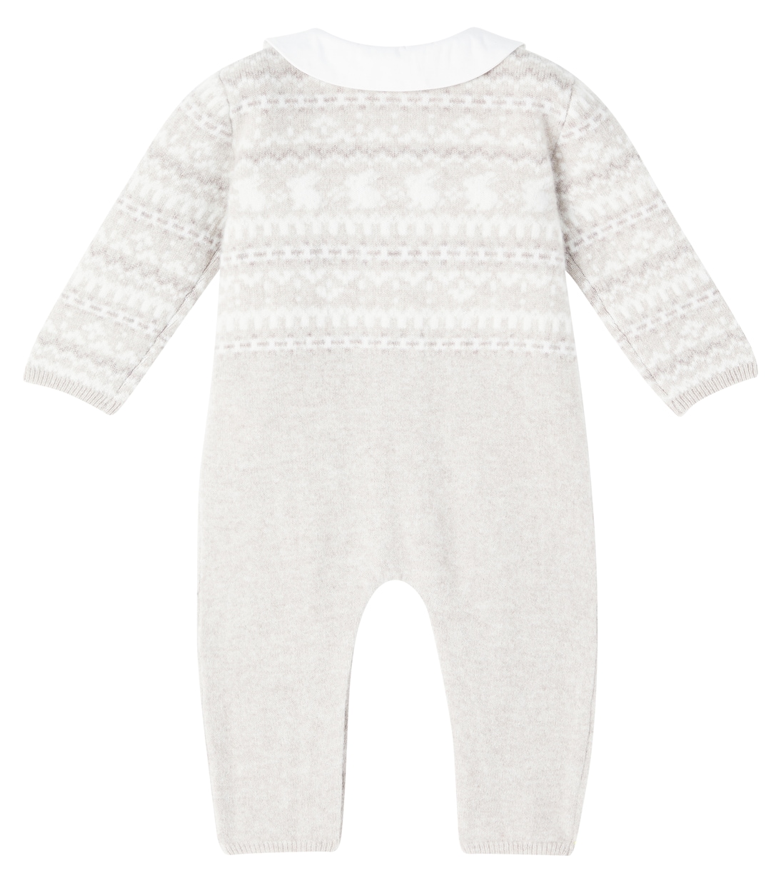 Baby knitted wool and cashmere onesie | Tartine et Chocolat