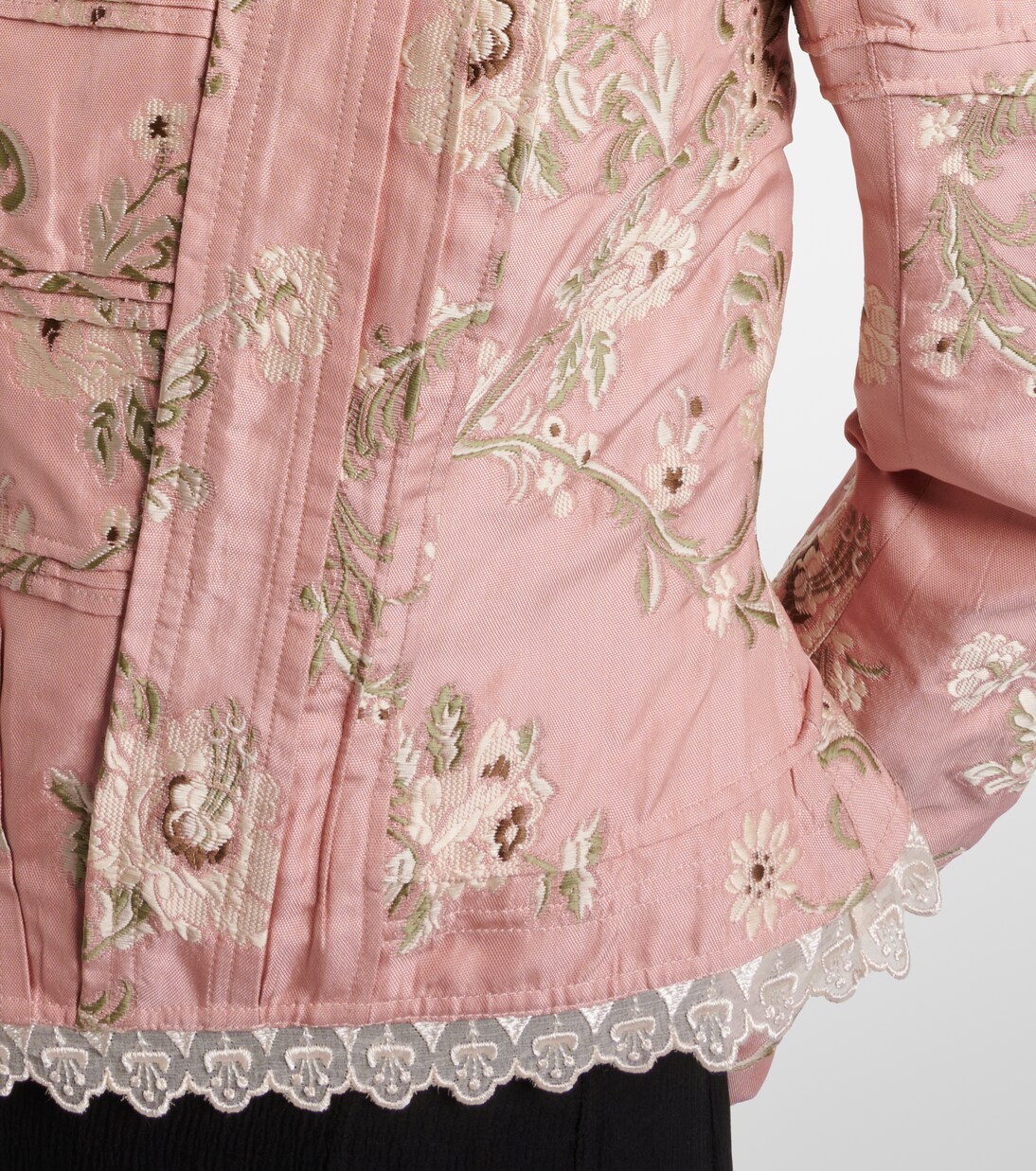 Silk-blend taffeta jacquard jacket | Chloé