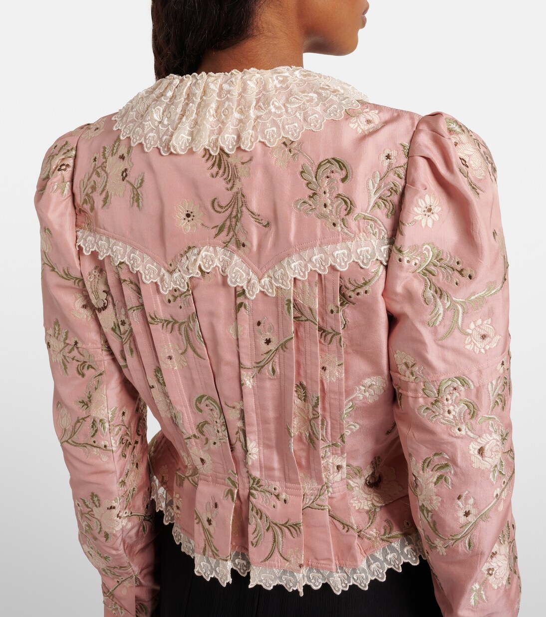 Silk-blend taffeta jacquard jacket | Chloé