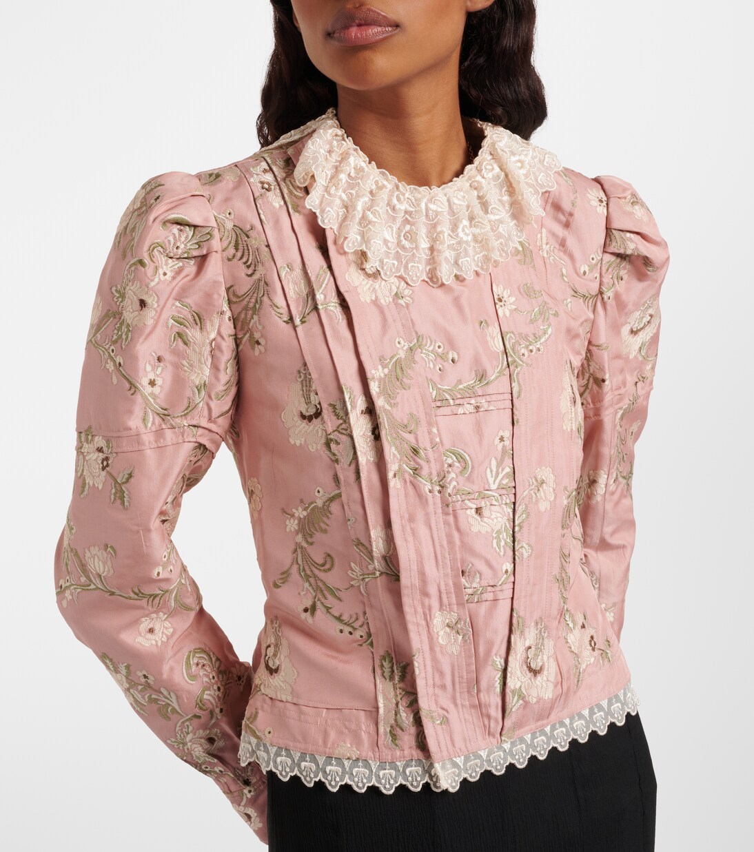 Silk-blend taffeta jacquard jacket | Chloé