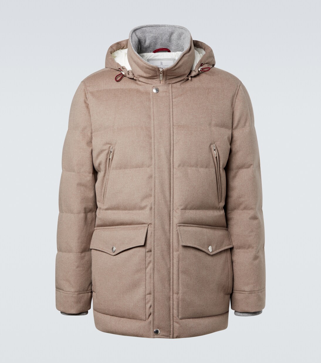 Daunenjacke aus Wolle | Brunello Cucinelli