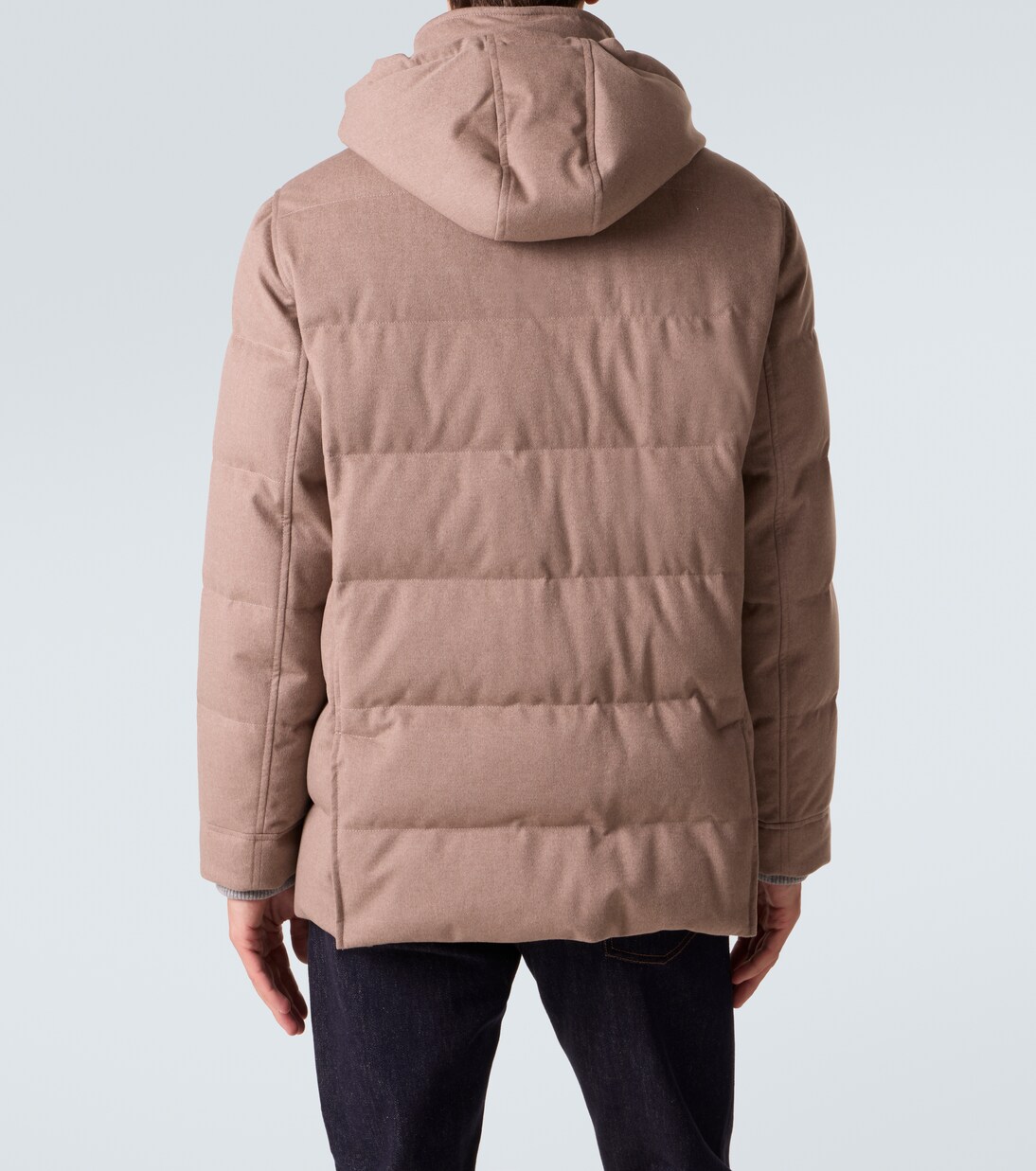 Daunenjacke aus Wolle | Brunello Cucinelli