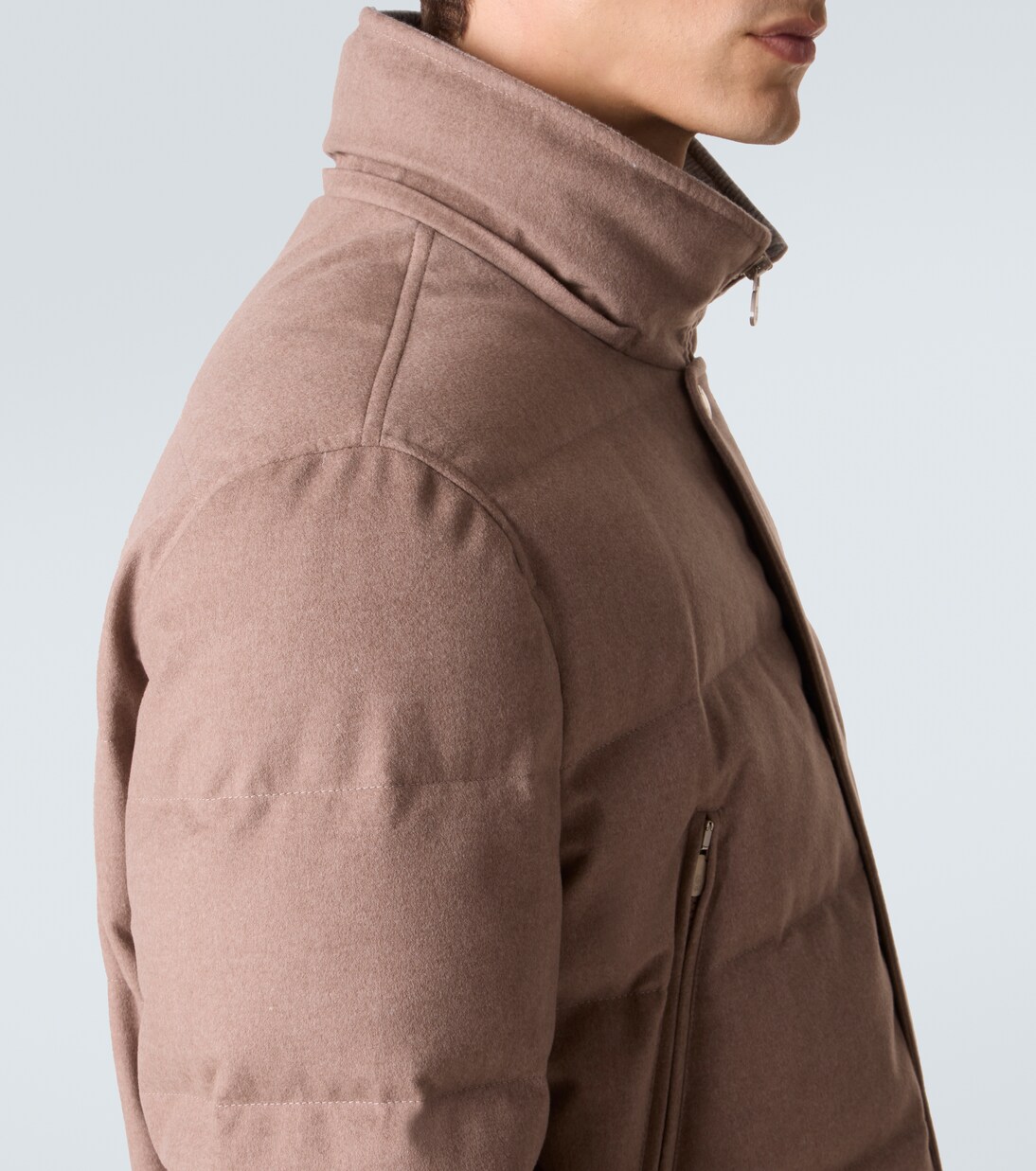 Daunenjacke aus Wolle | Brunello Cucinelli