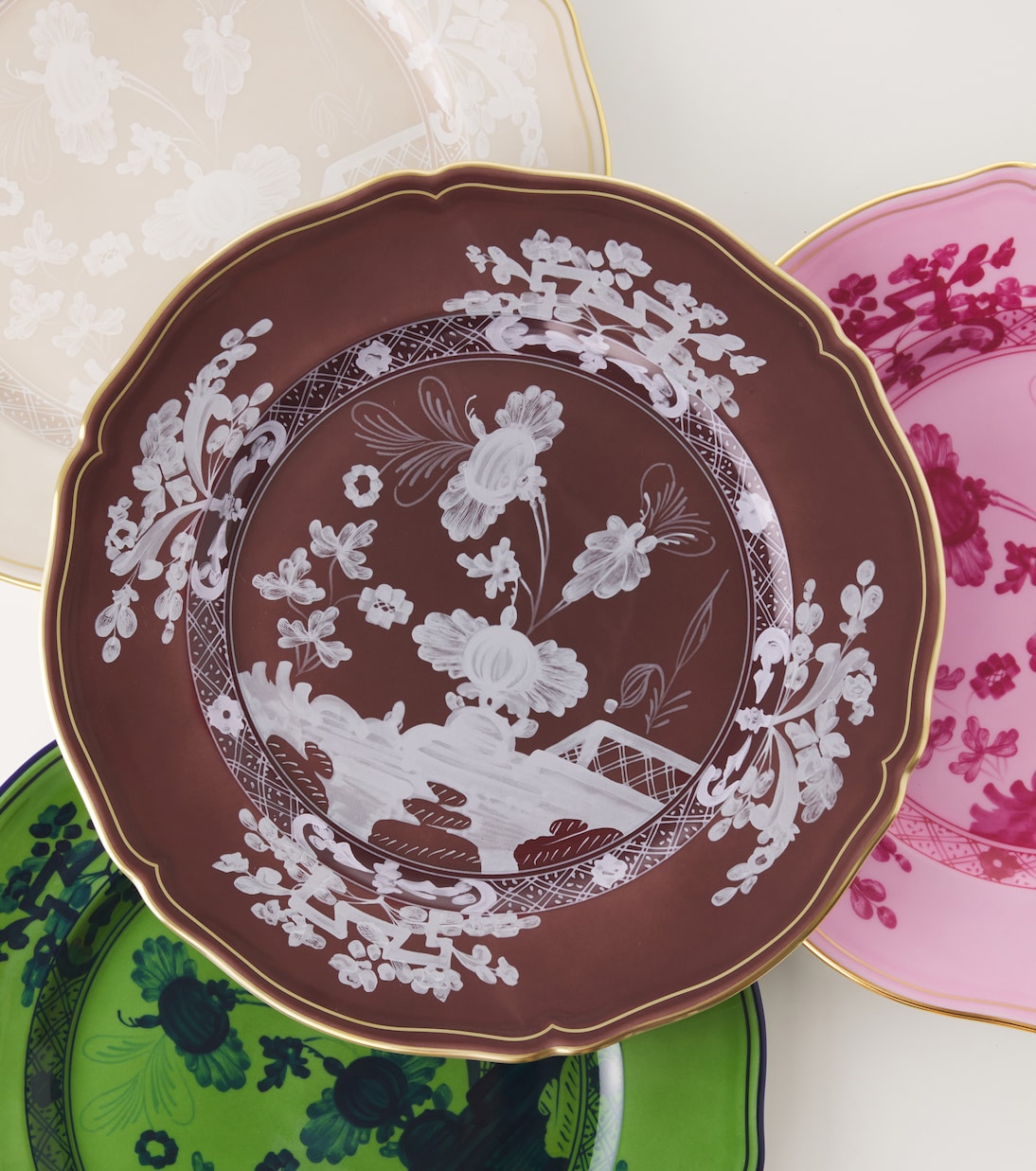 Oriente Italiano porcelain charger plate | Ginori 1735