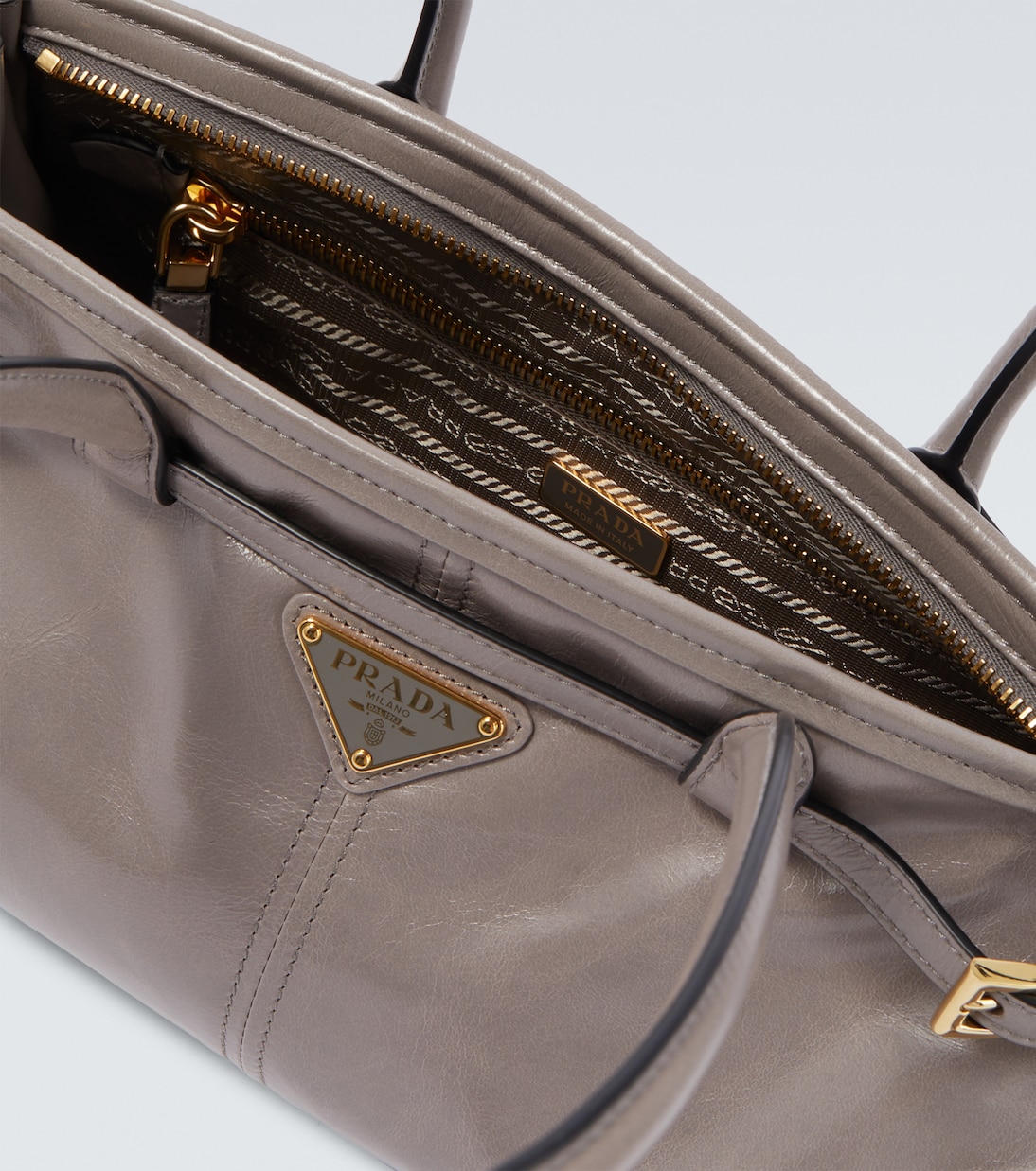 Prada Bonnie Medium leather shoulder bag | Prada